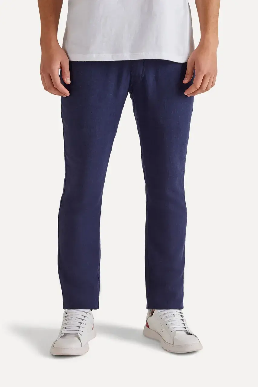 Calça 5 Pockets Linho