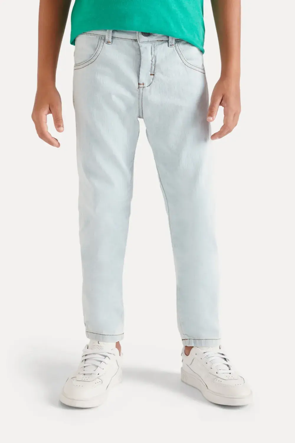 Calça RESERVA MINI Jeans Combate Azul Claro