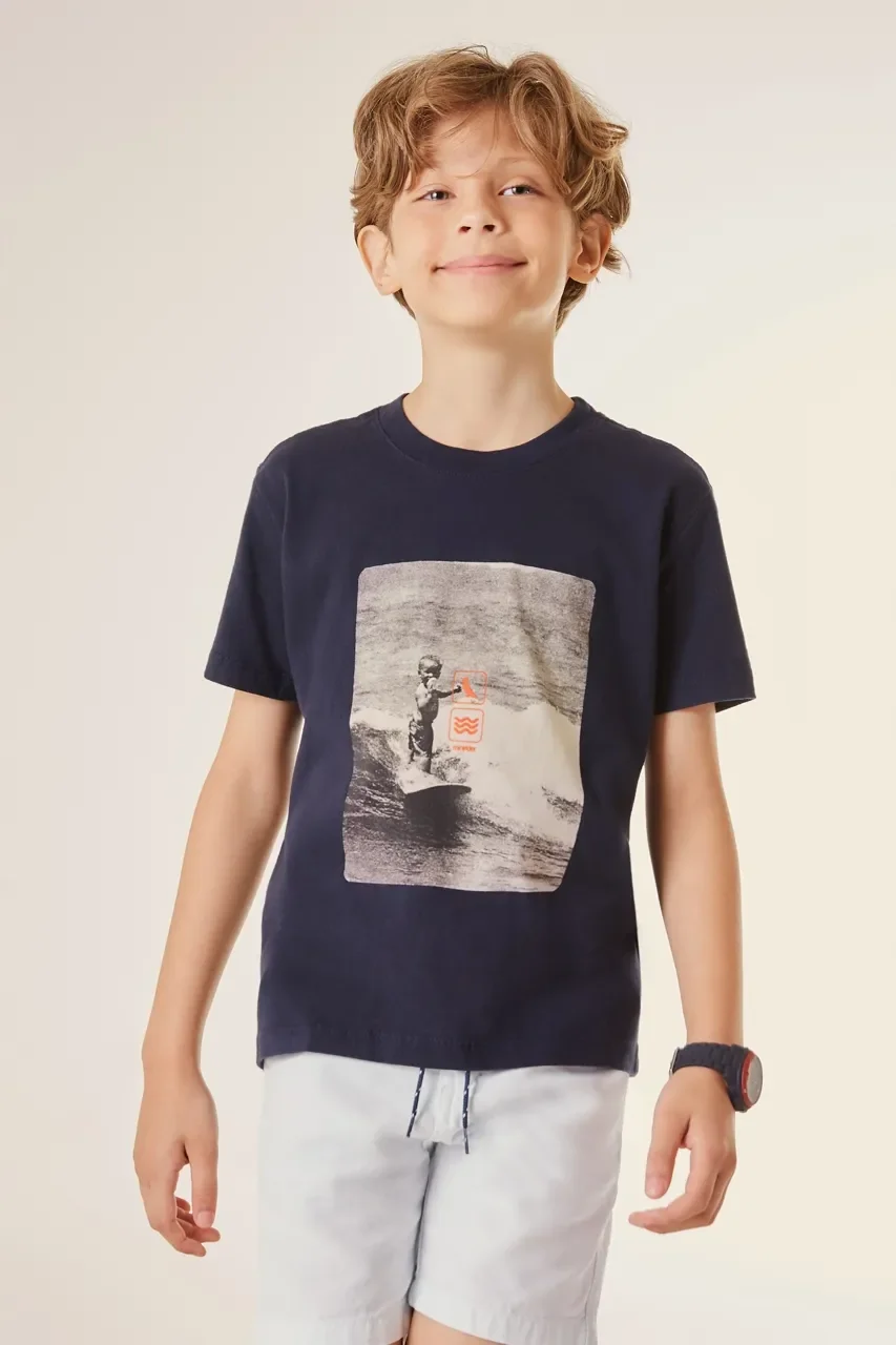 Camiseta Estampada RESERVA MINI Minirider — imagem 1