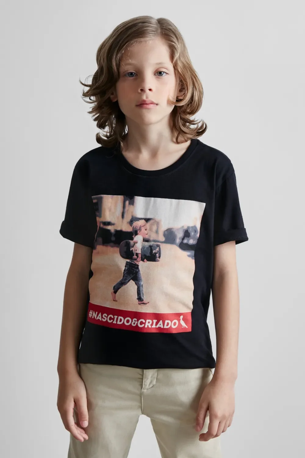 Camiseta RESERVA MINI Nascido E Criado — imagem 1