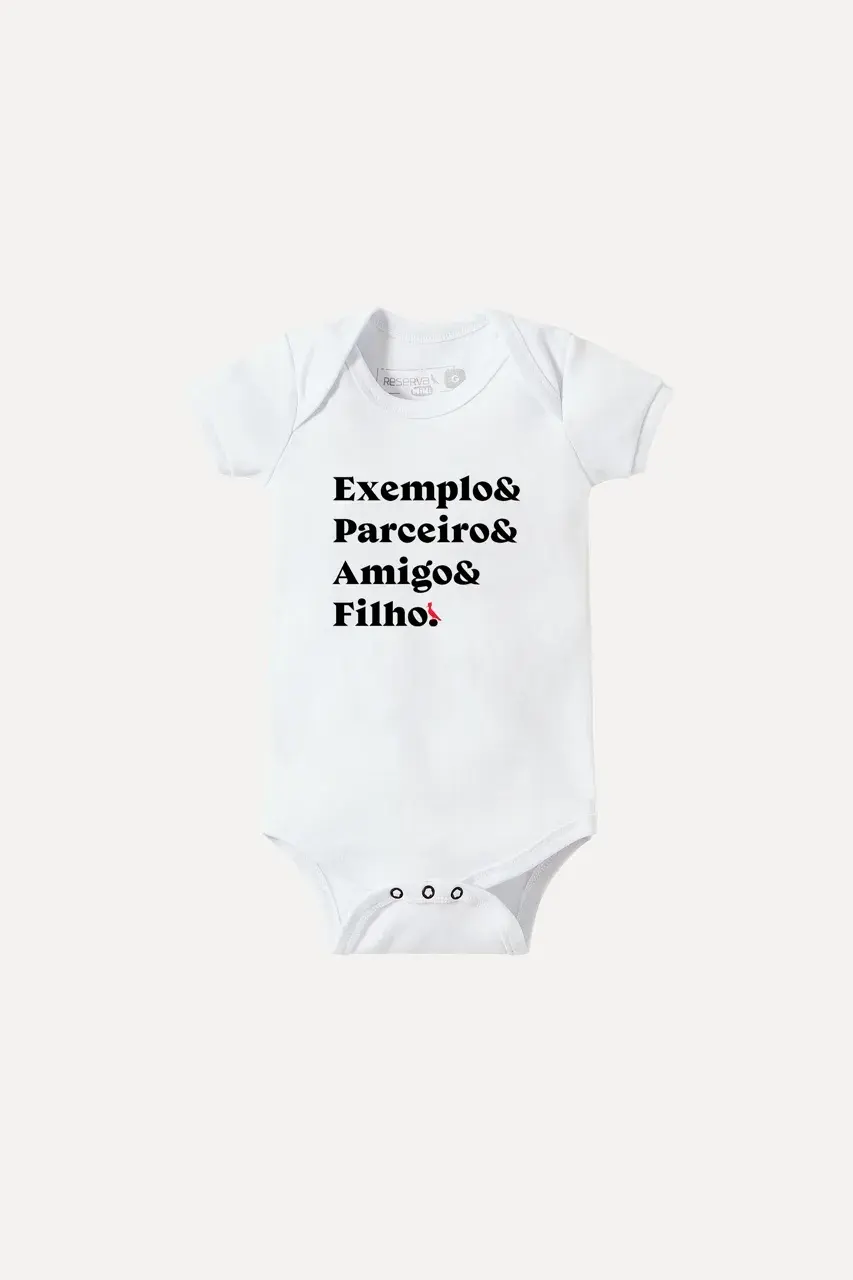 Body RESERVA MINI Bebê Exemplar