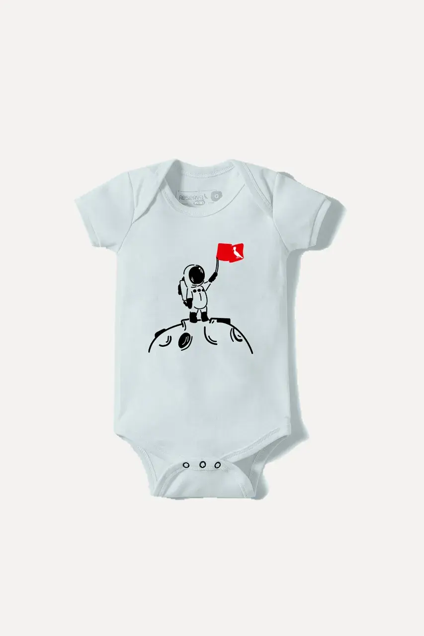 Body RESERVA MINI Bebê Astronauta Lua