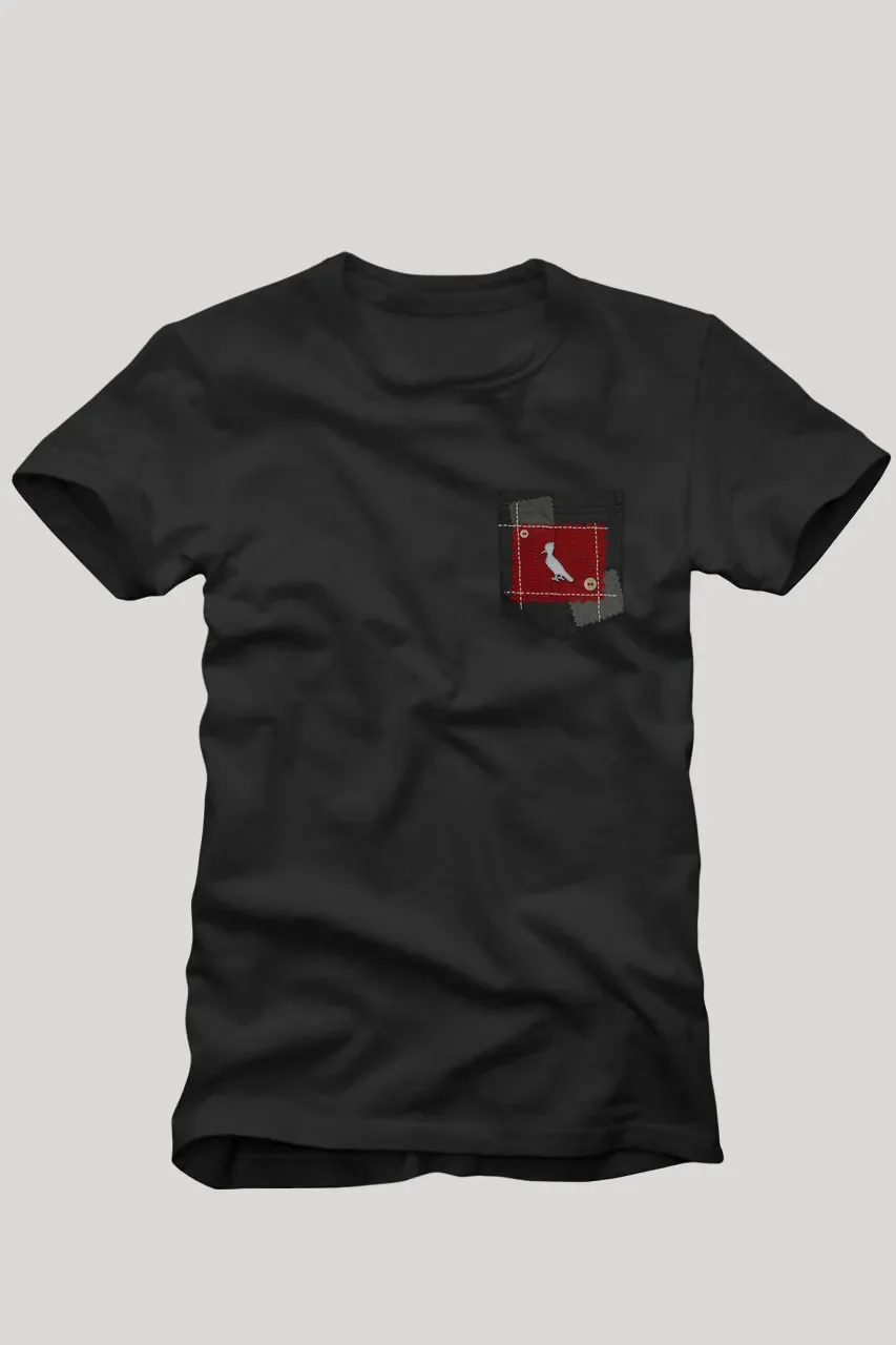 Camiseta Mini Bolso Xadrez Retalho — imagem 1