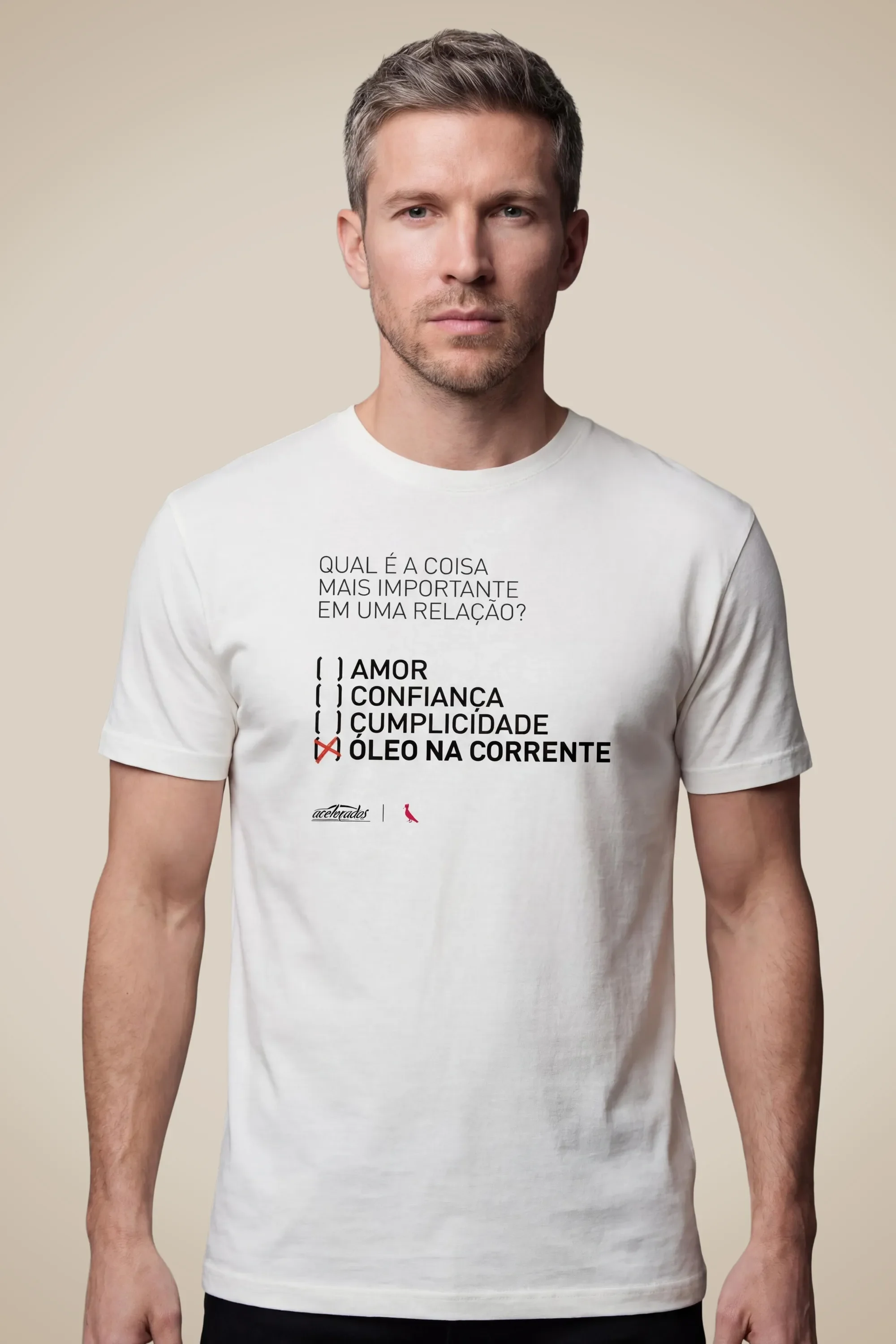 Camiseta Óleo Na Relação — imagem 1