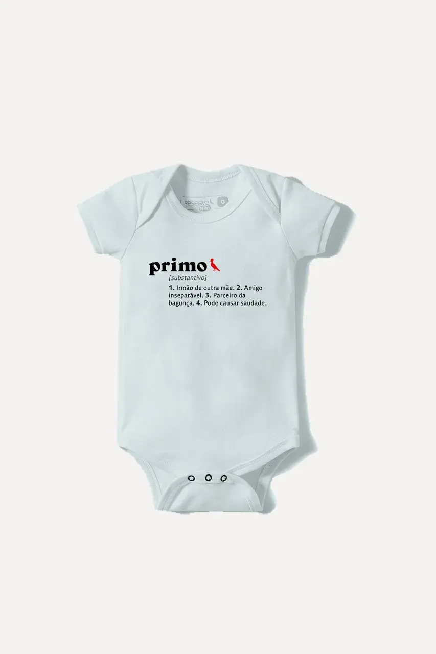 Body Reserva Bebe Primos Dicionário