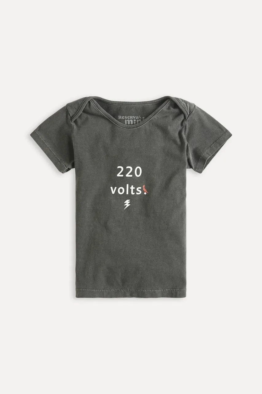 Camiseta Bb Estampada 220V — imagem 1