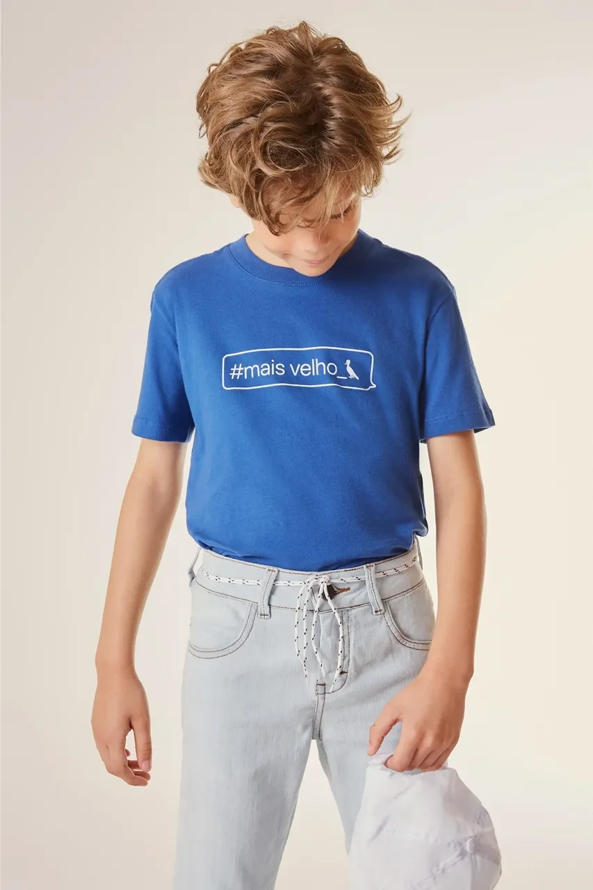 Camiseta Estampada RESERVA MINI #maisvelho DC19 — imagem 1