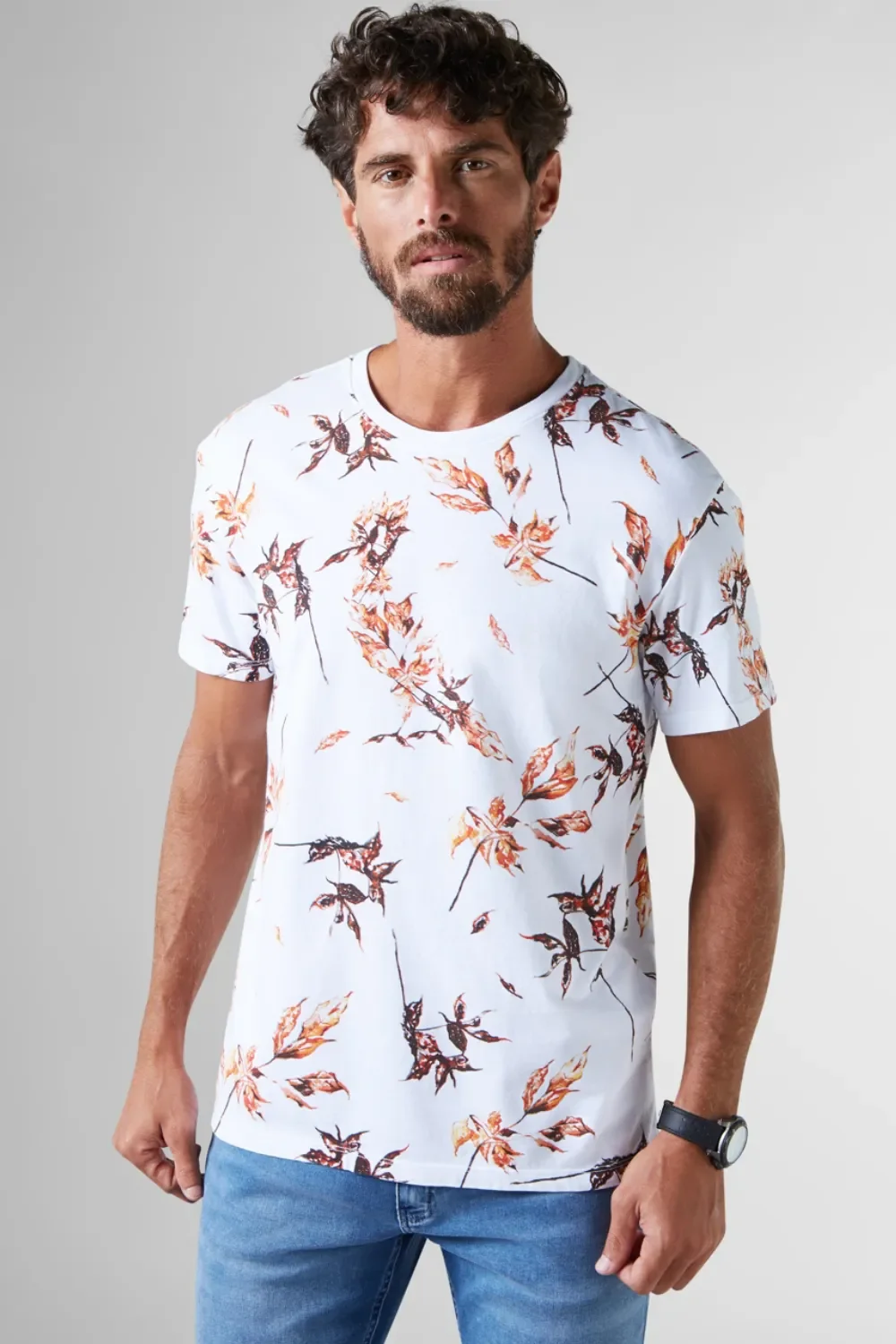 Camiseta Estampada Pica Outono — imagem 1