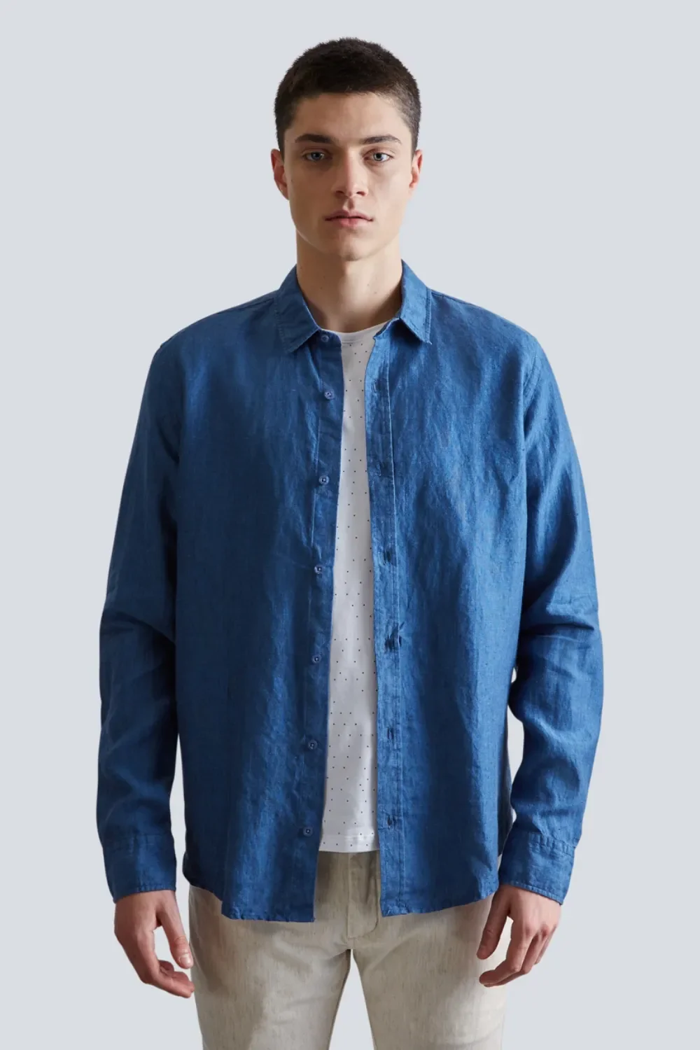 Camisa Linho Indigo RESERVA — imagem 1