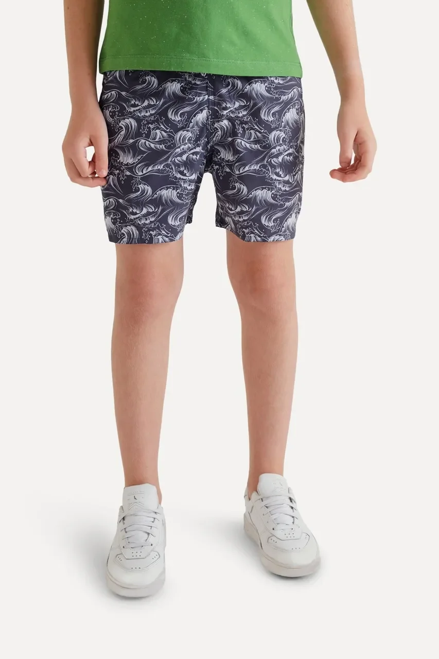 Short De Praia Mini Ondas — imagem 1