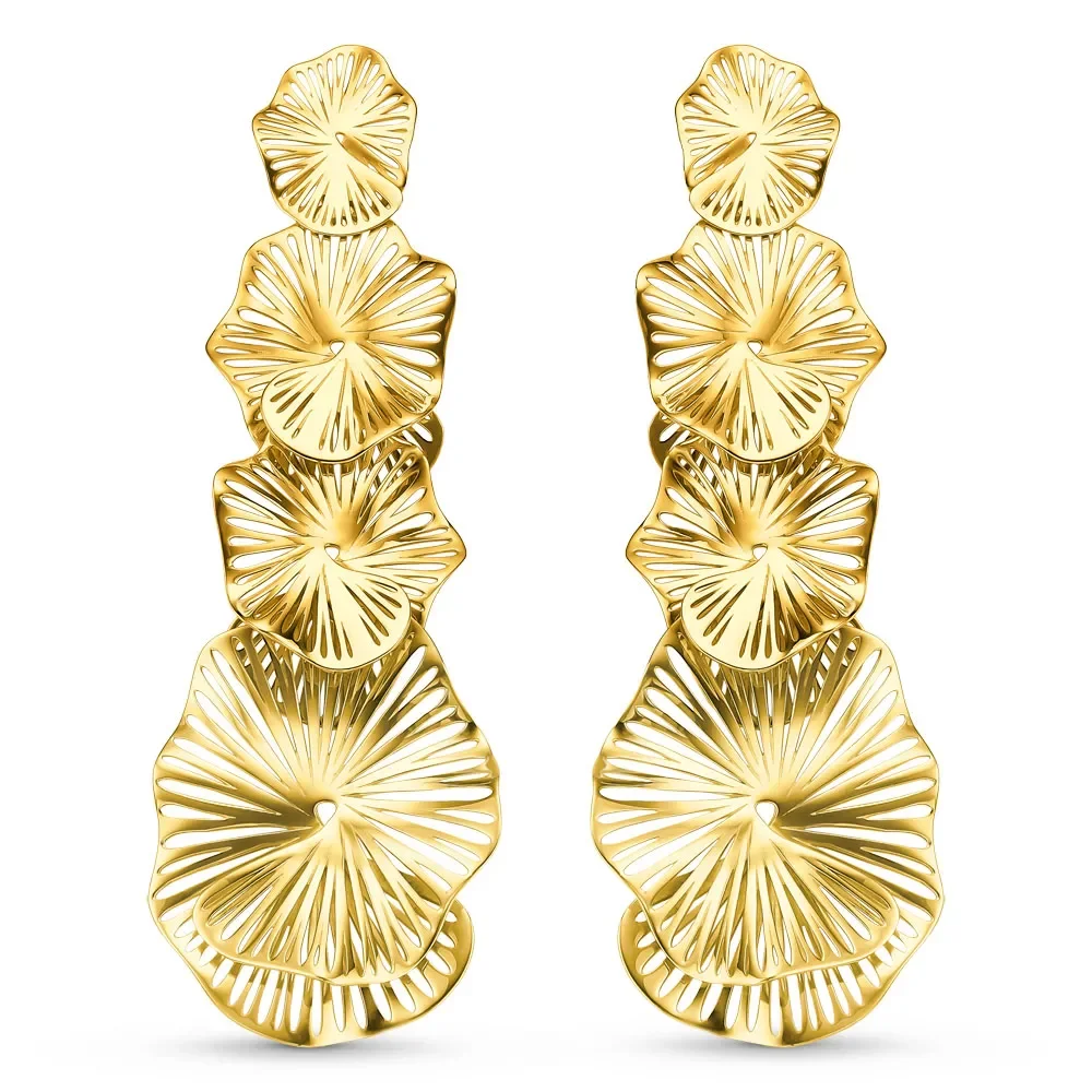Brinco Bloom em Ouro Amarelo 18k — imagem 1
