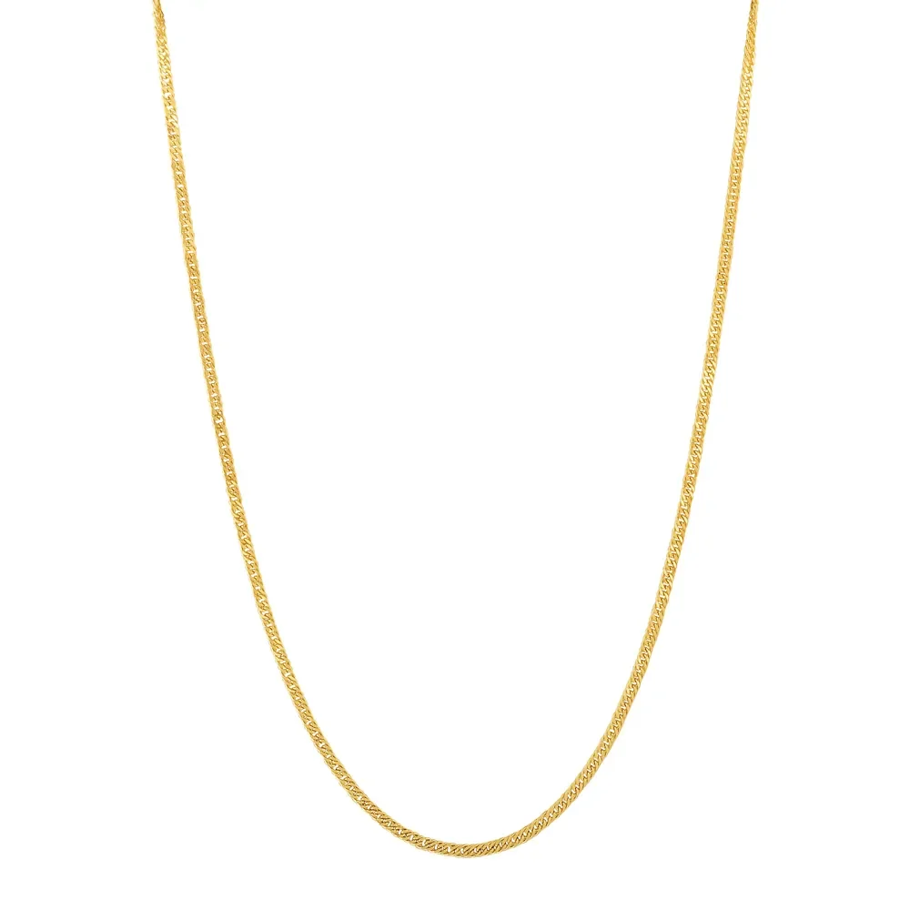 Corrente Espiga em Ouro Amarelo 18k, 50cm — imagem 1