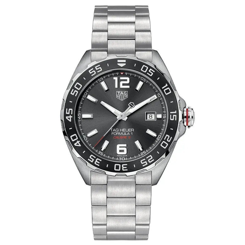 Relógio Tag Heuer Formula 1 Masculino em Aço Prateado WAZ2011.BA0842