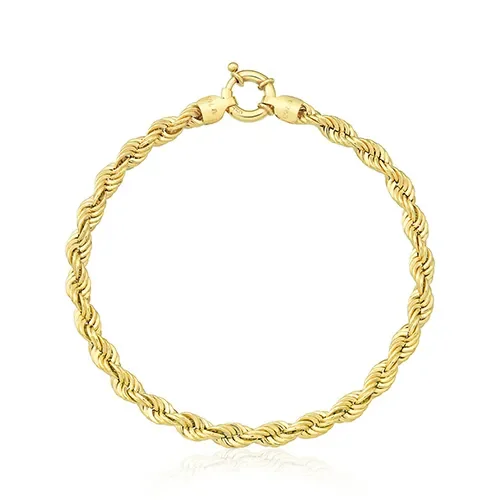 Pulseira Corda em Ouro Amarelo 18k — imagem 1