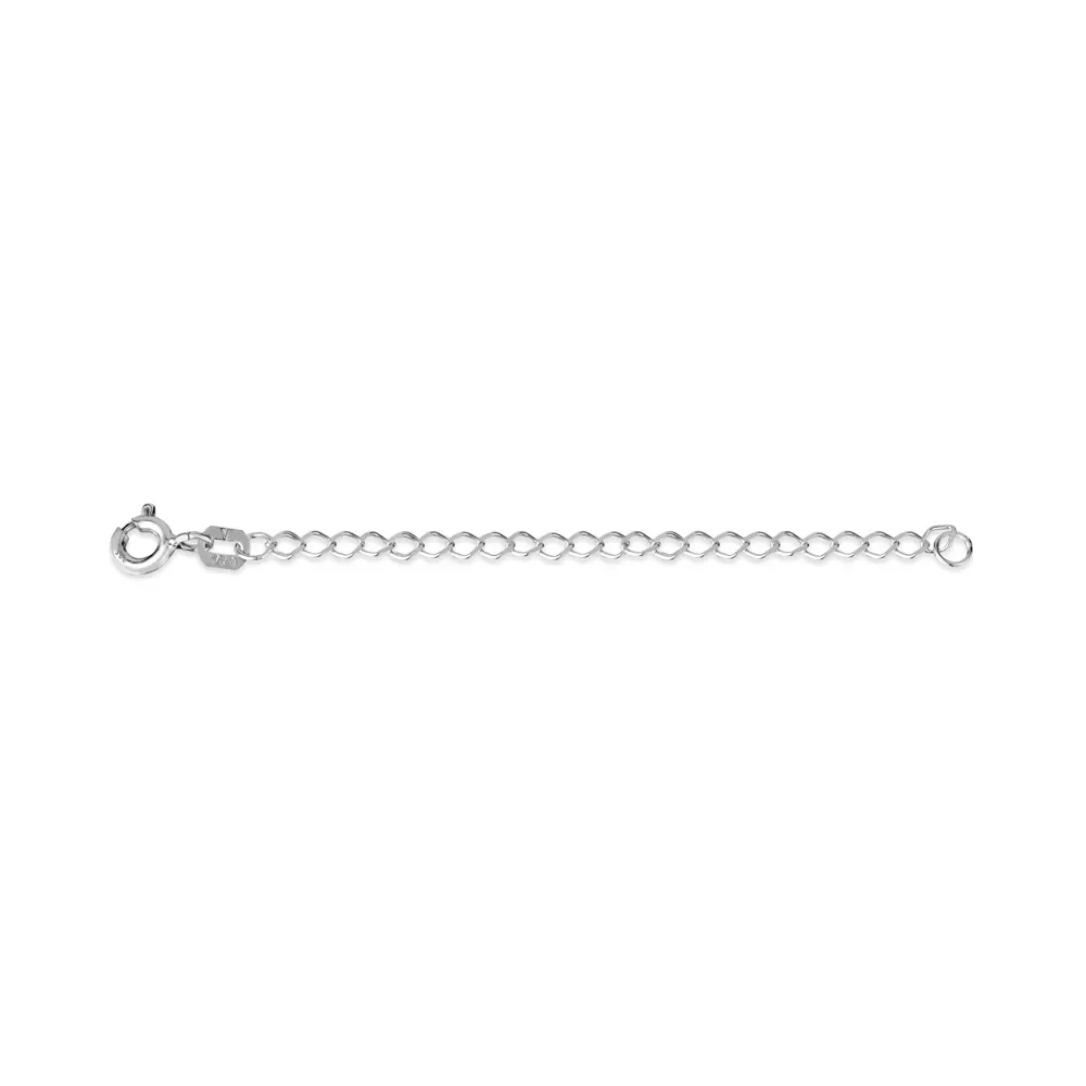 Extensor de Correntes Life em Prata 925, 5cm