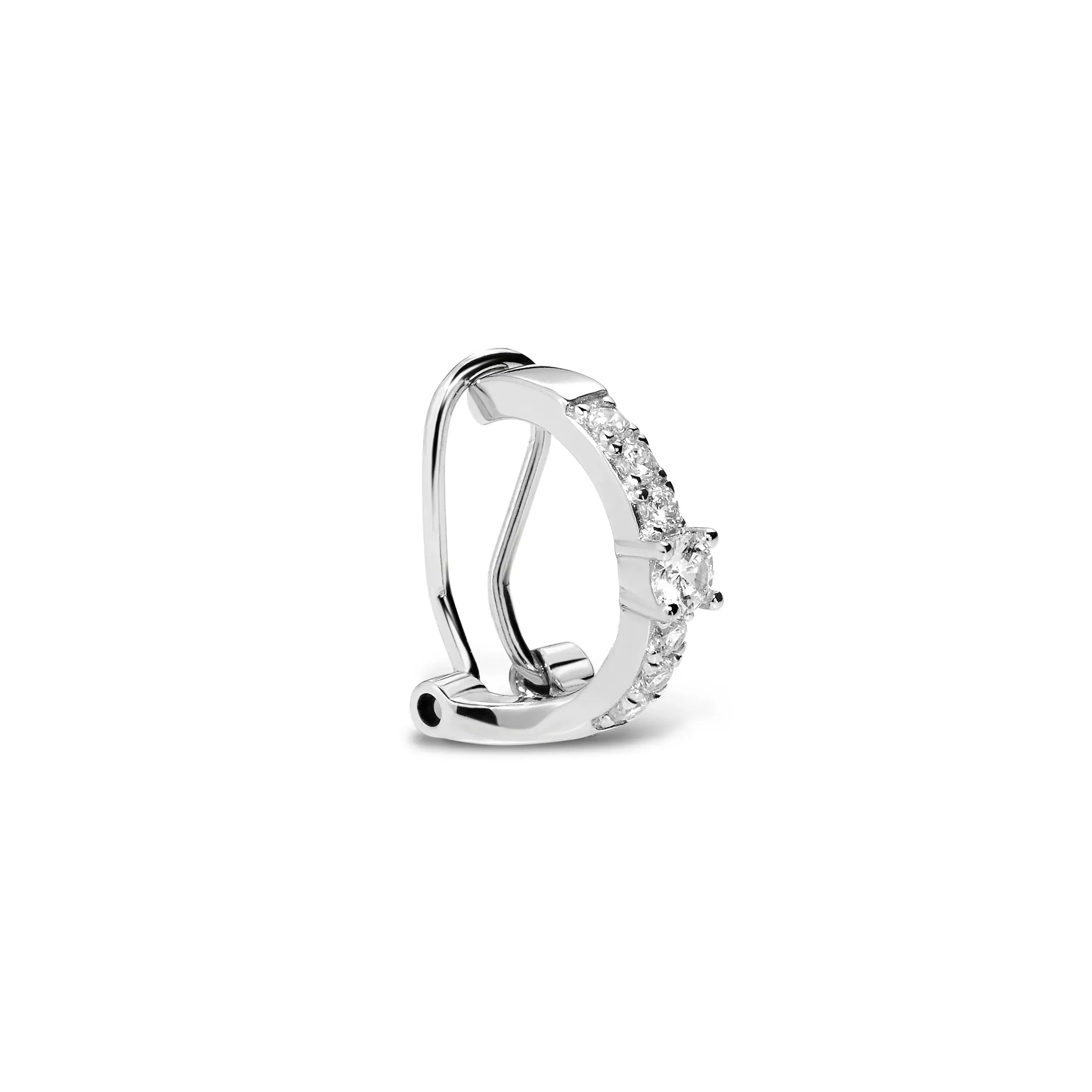 Piercing de Pressão Life Fresh Prata Incolor