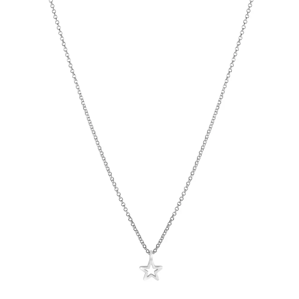 Colar Life Estrela em Prata 925, 45cm — imagem 1