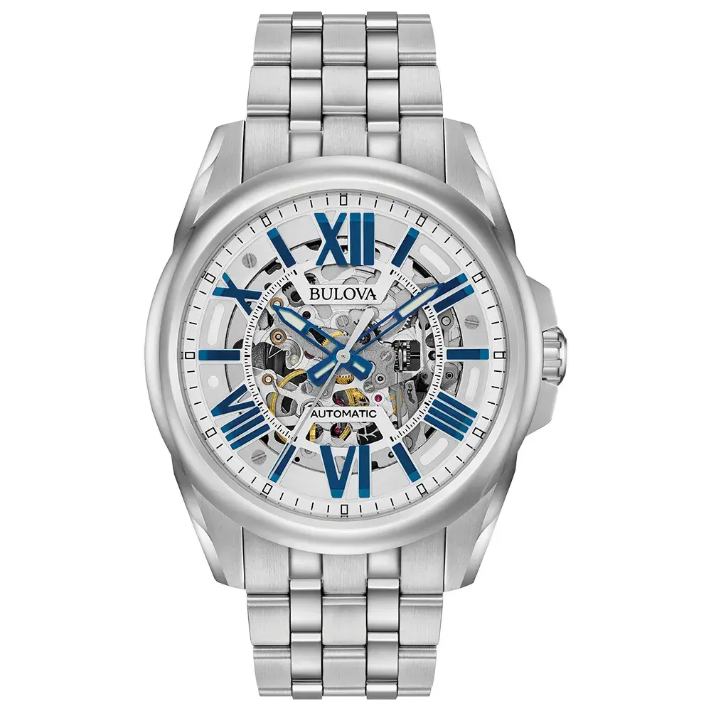 Relógio Sutton Bulova Masculino Aço 96A187N