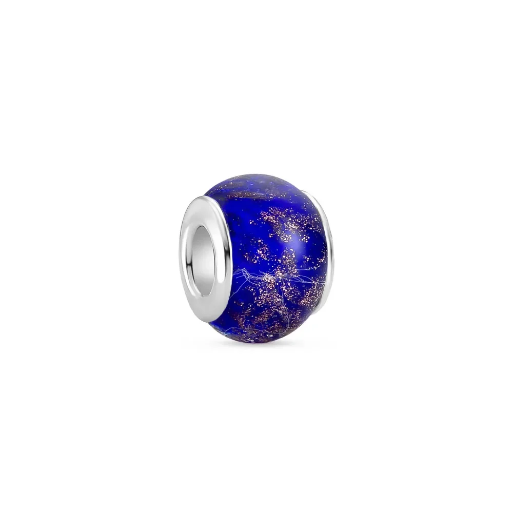 Separador Life Murano Azul em Prata 925 — imagem 1
