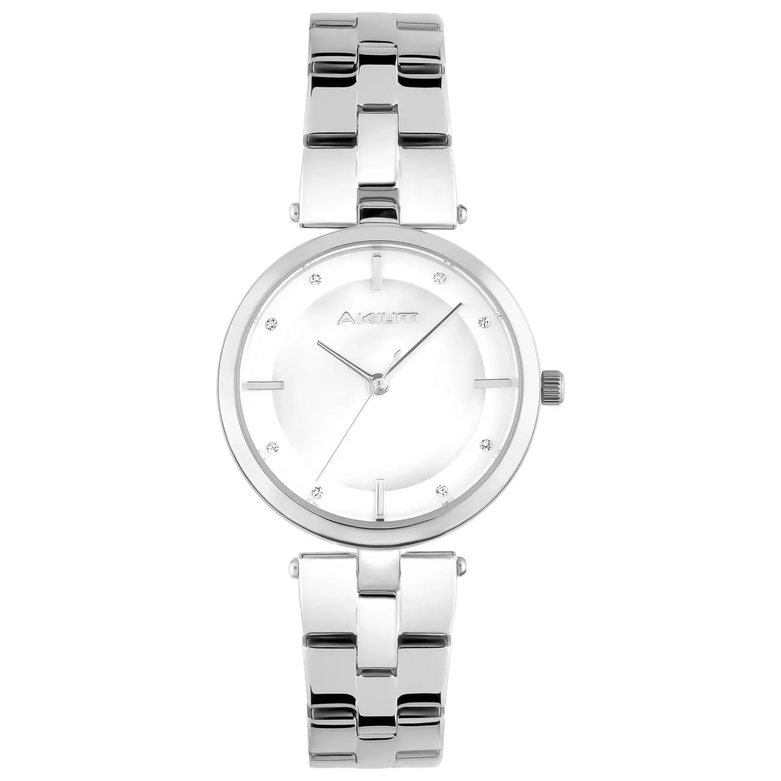 Relógio Akium Feminino Cinza