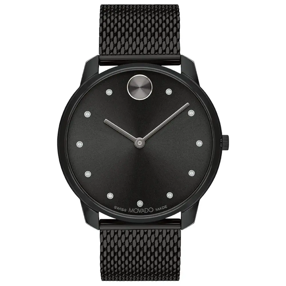 Relógio Movado Masculino Aço Preto 3600904