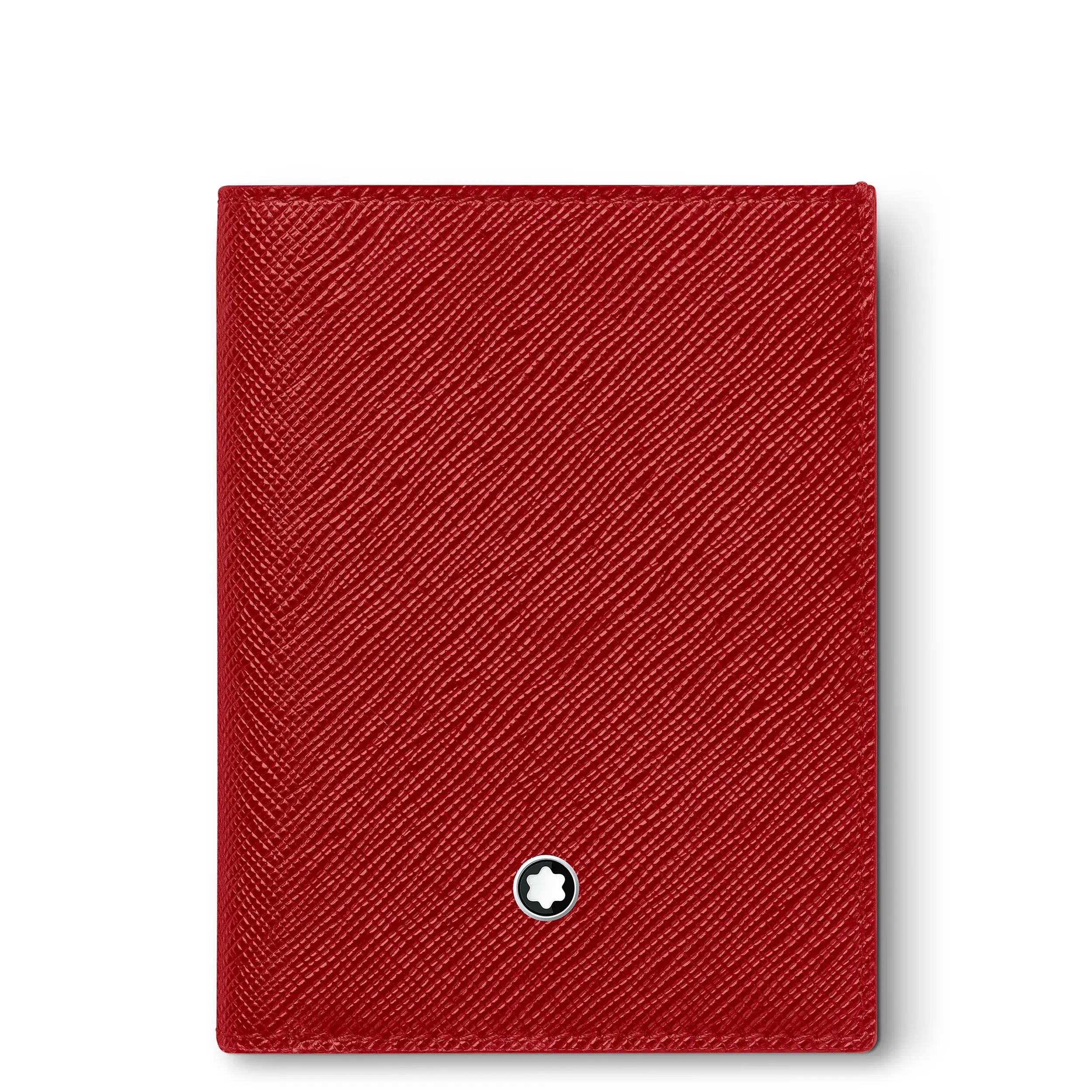 Mini Carteira Montblanc Sartorial Couro Vermelho - 130830