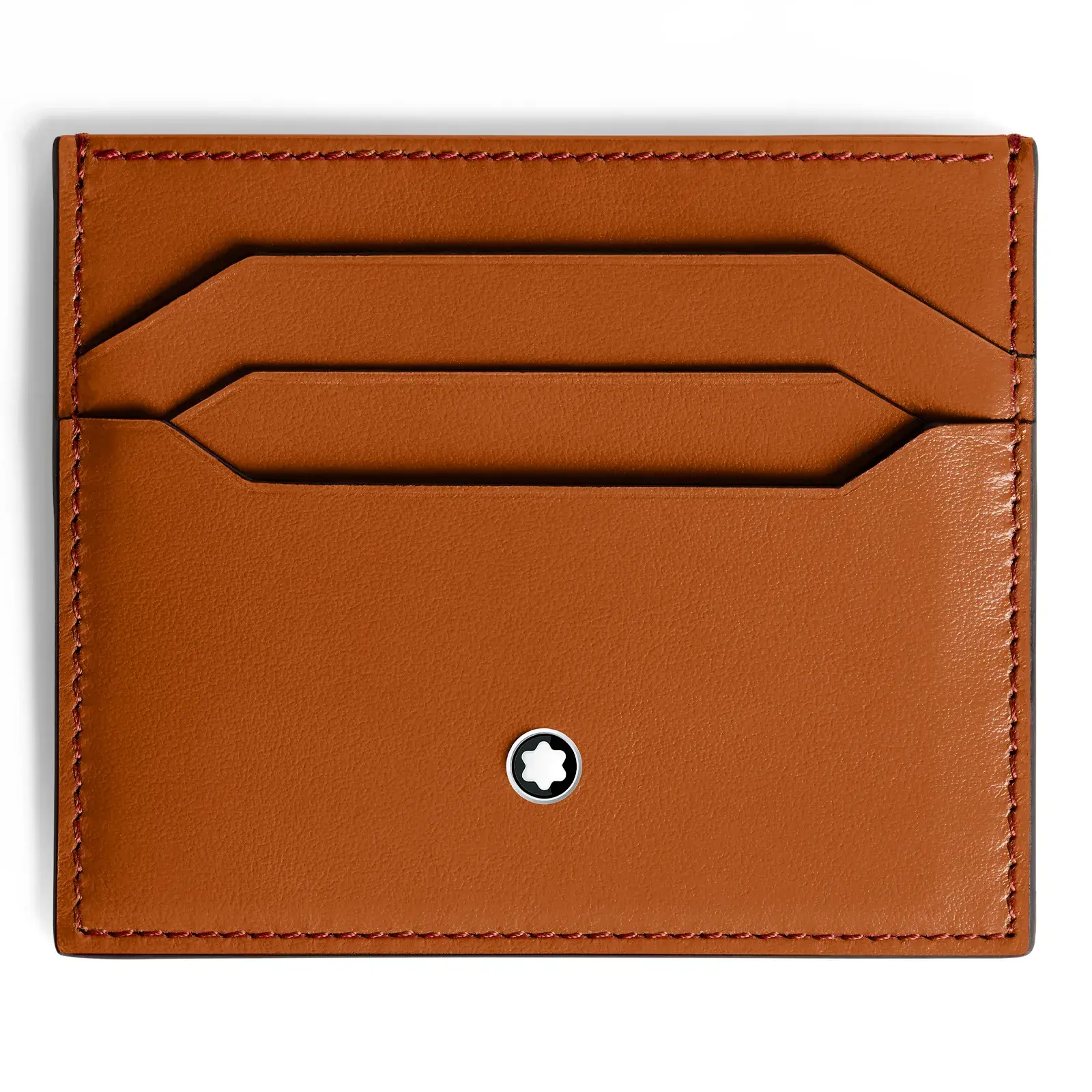 Porta Cartão Montblanc Couro Marrom 198810