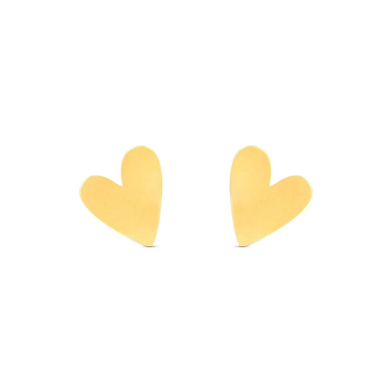 Brinco Gold Forms Coração em Ouro Amarelo 18k — imagem 1