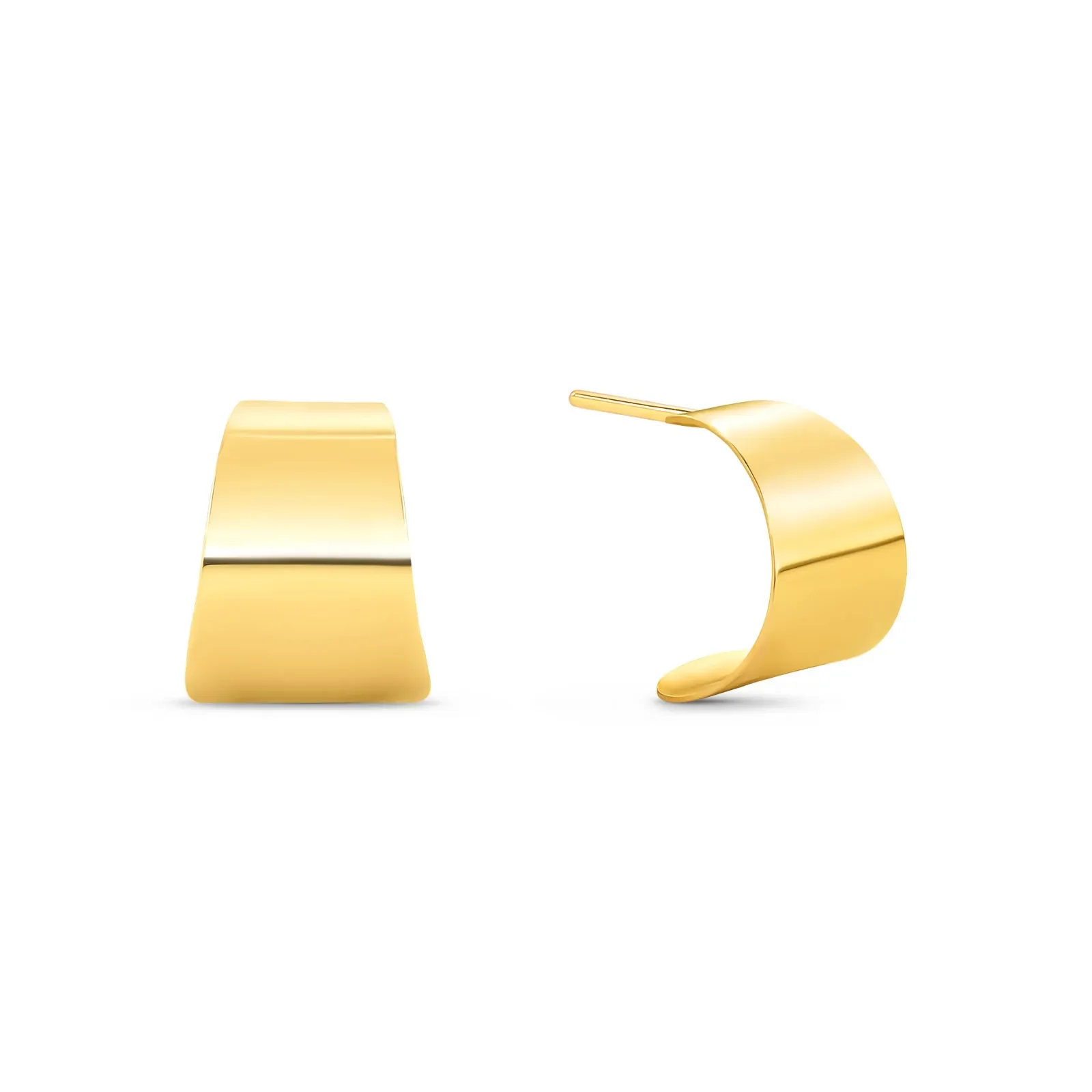 Argola Gold Forms em Ouro Amarelo 18k, 13,4mm — imagem 1