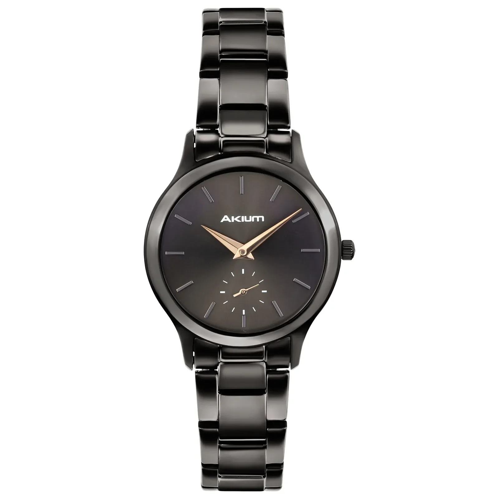 Relógio Akium Classy Feminino Aço Preto — imagem 1