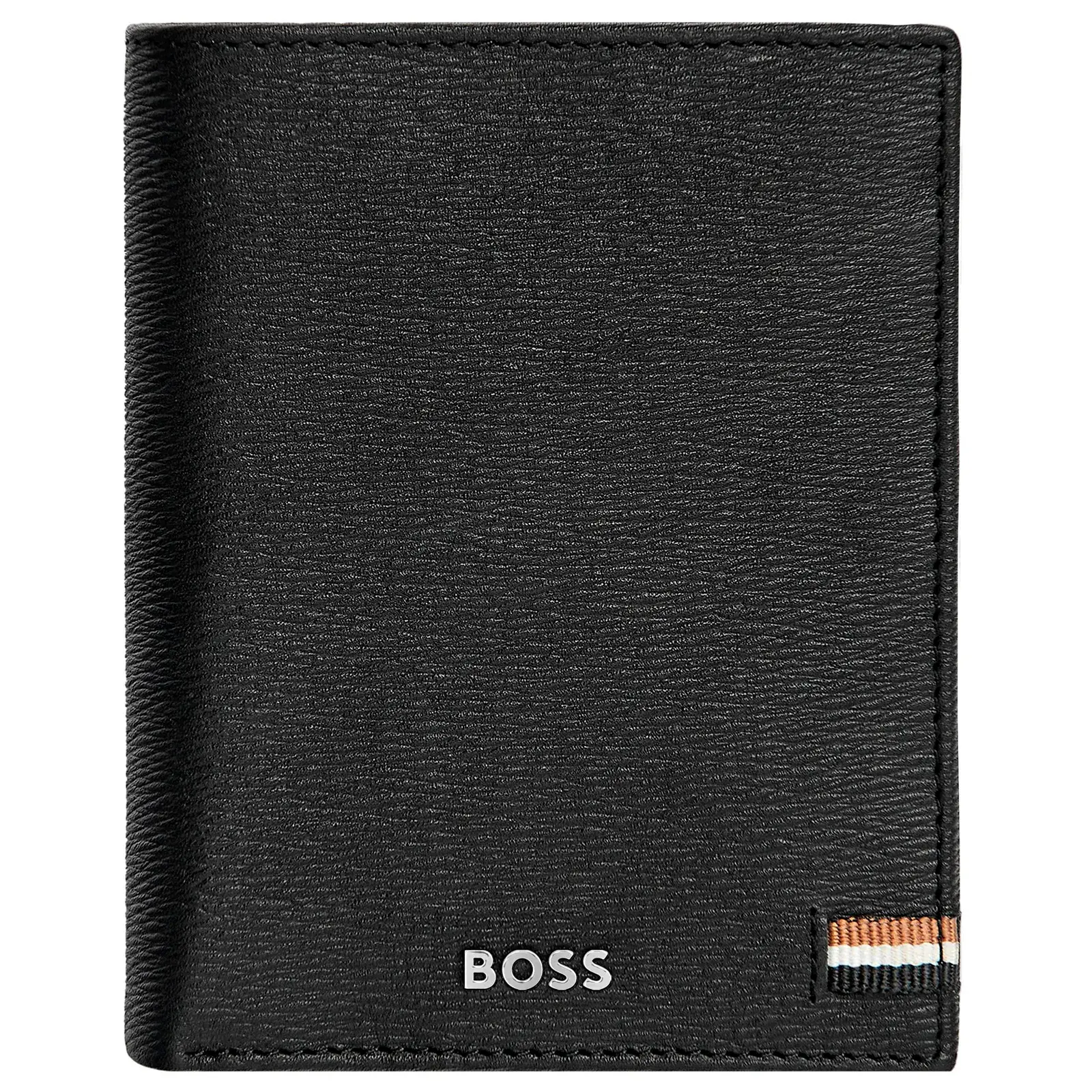Carteira Hugo Boss Couro Preto Hlo421a