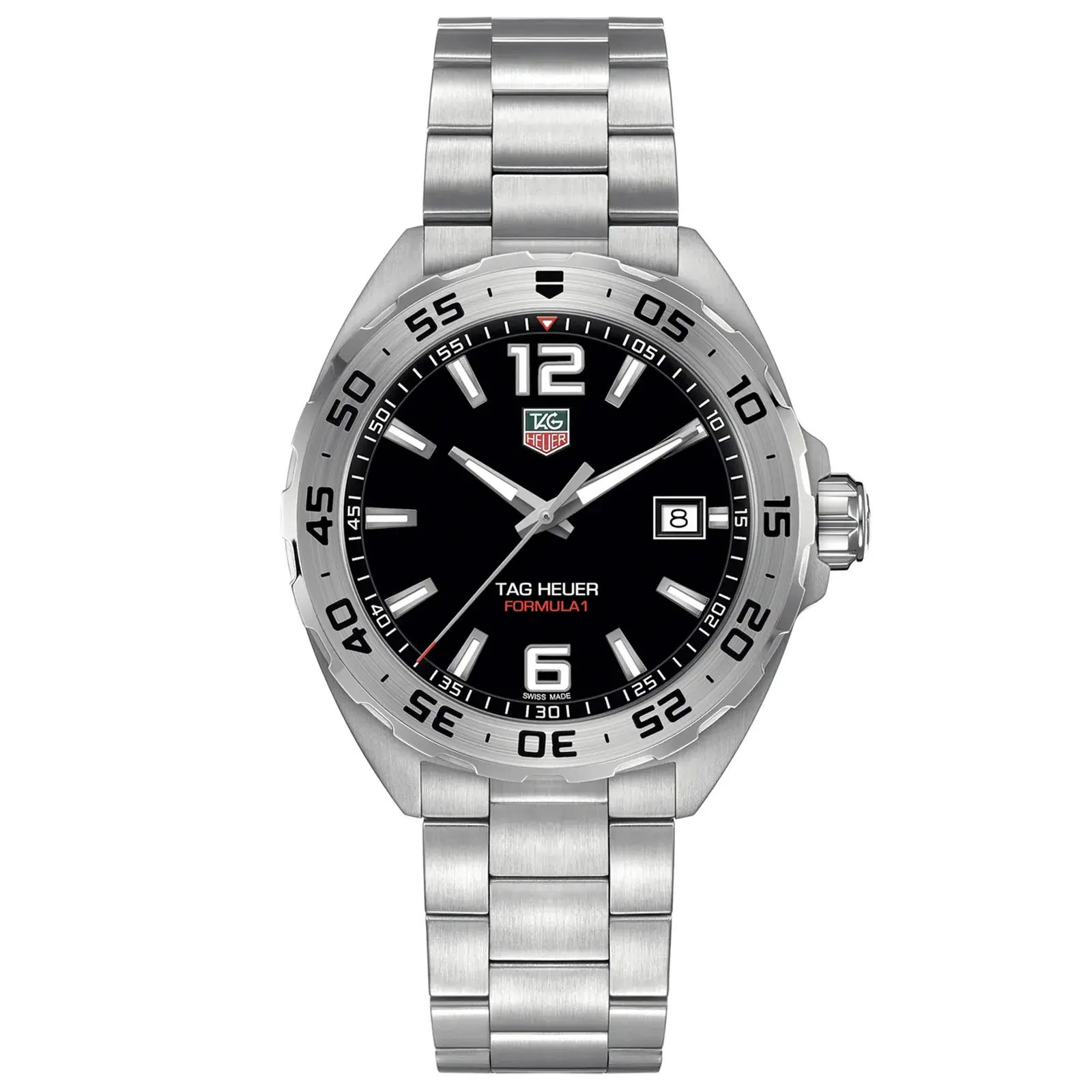 Relógio Tag Heuer Formula 1 Masculino em Aço Prateado WAZ1112.BA0875