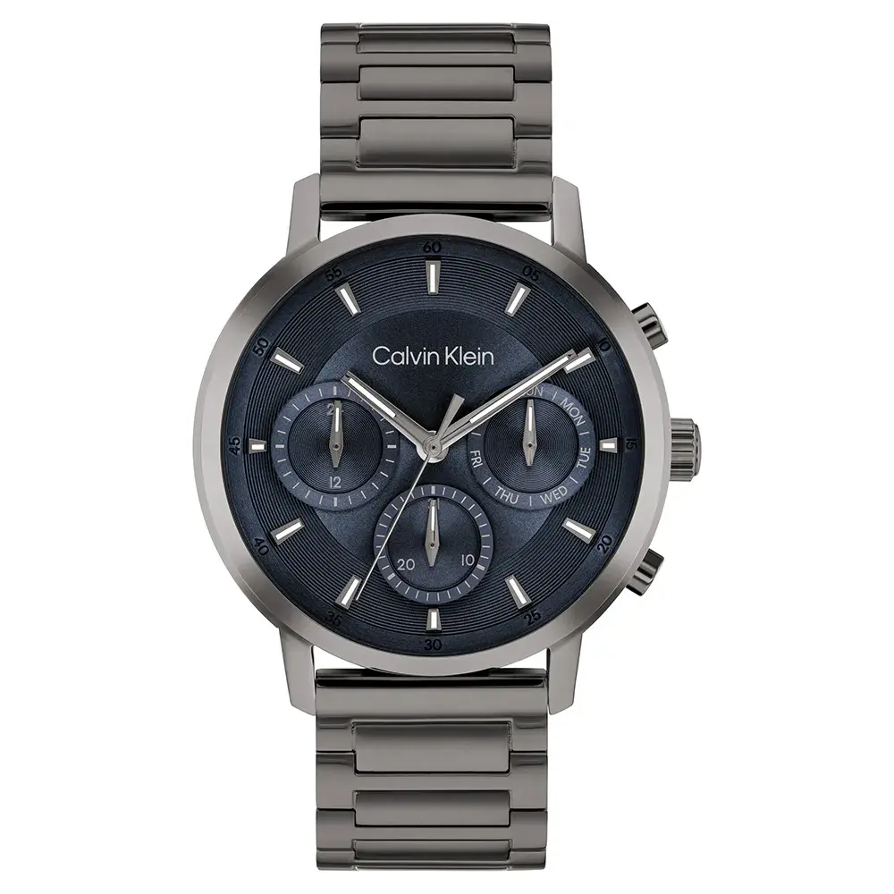 Relógio Calvin Klein Masculino Aço Cinza 25200495
