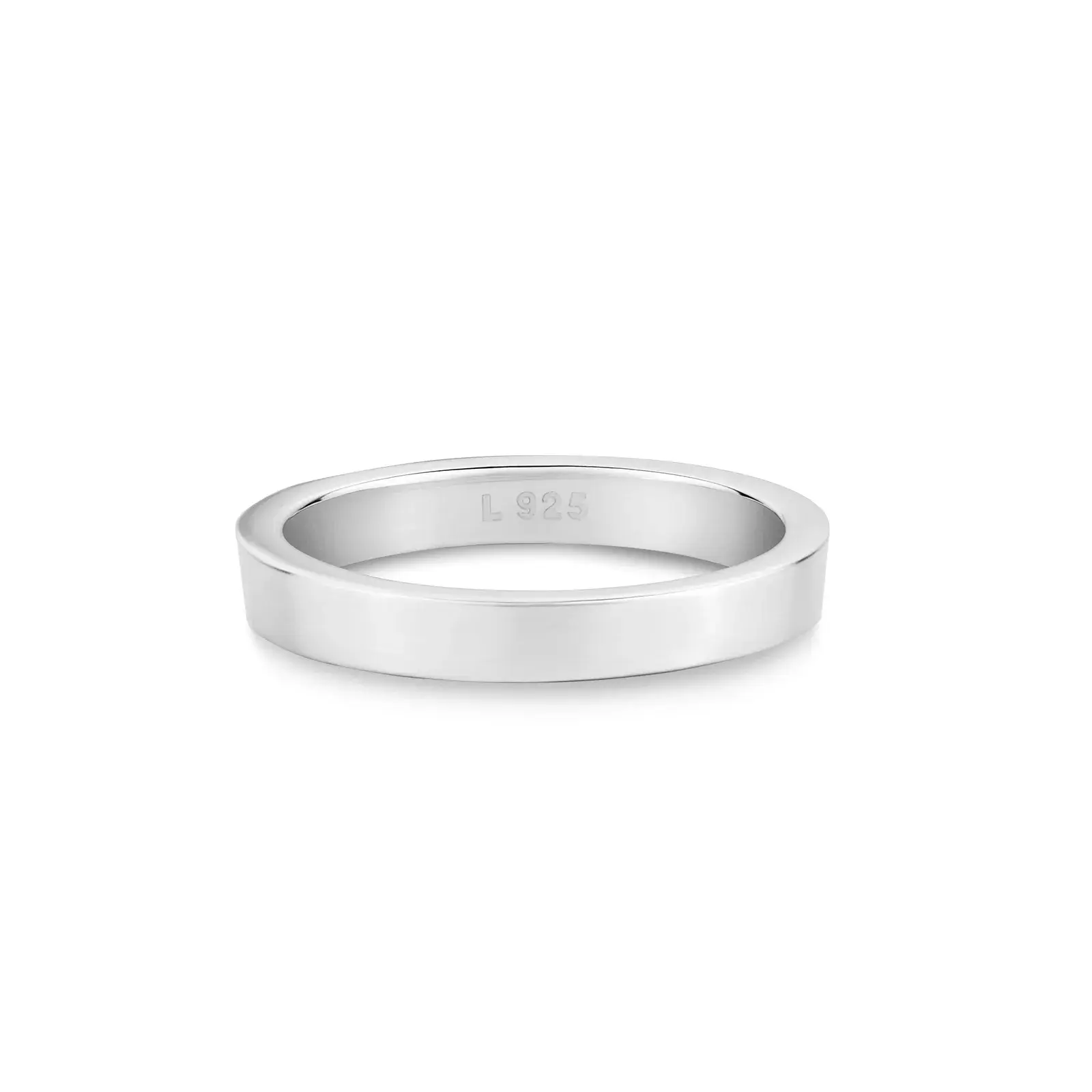 Aliança Life Honeymoon Slim em Prata 925, 3mm
