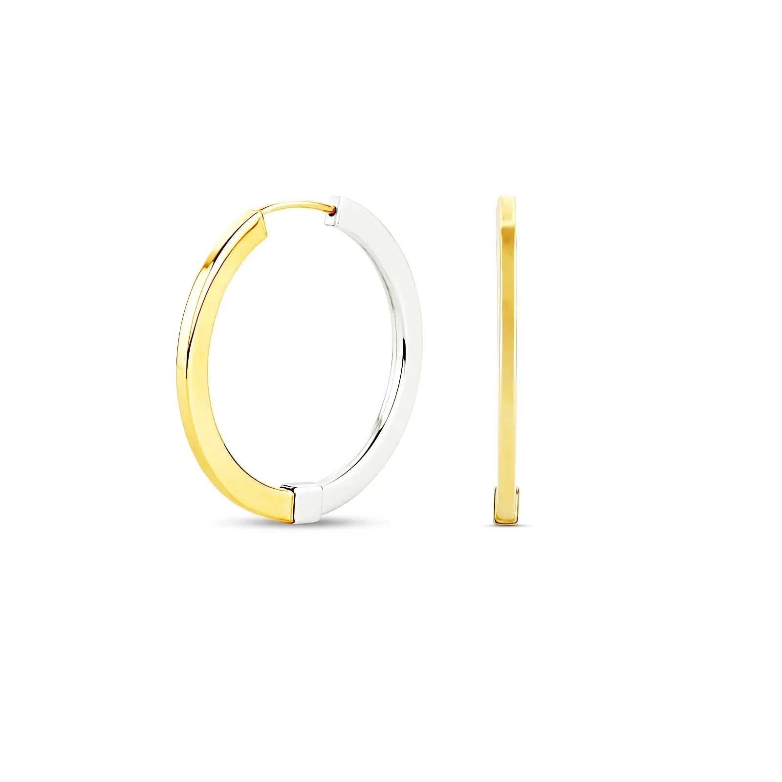 Argola em Ouro Amarelo 18k, 20 mm — imagem 1