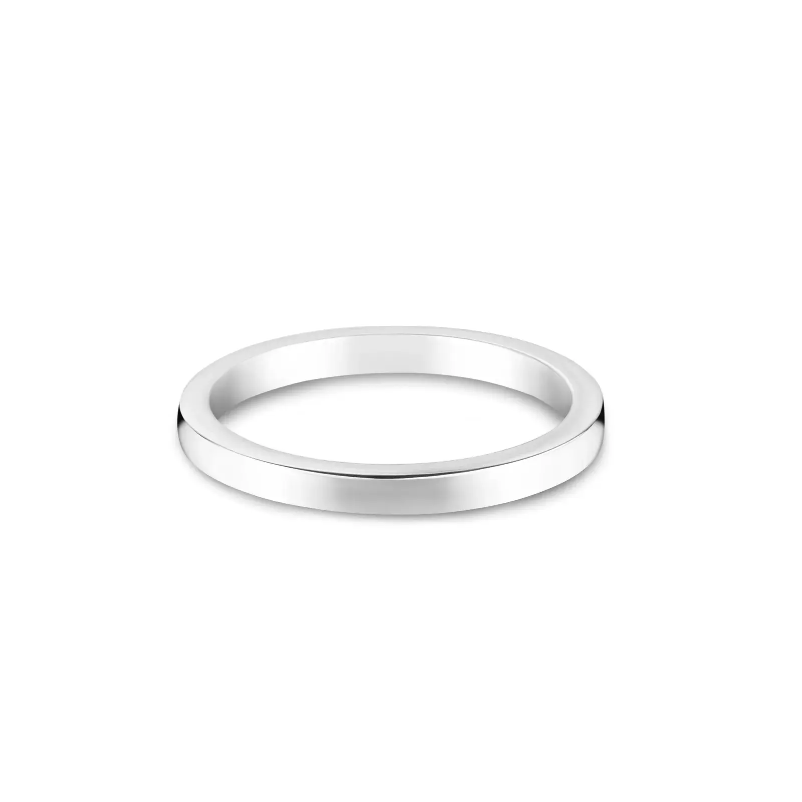 Aliança Life Honeymoon Slim em Prata 925, 2mm