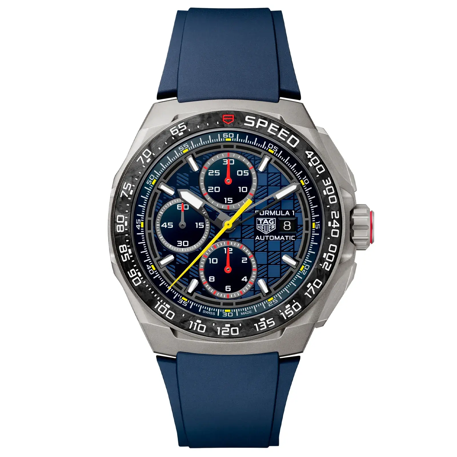 Relógio Tag Heuer Fórmula 1 Automático Masculino em Borracha Azul CBZ2080.FT8091