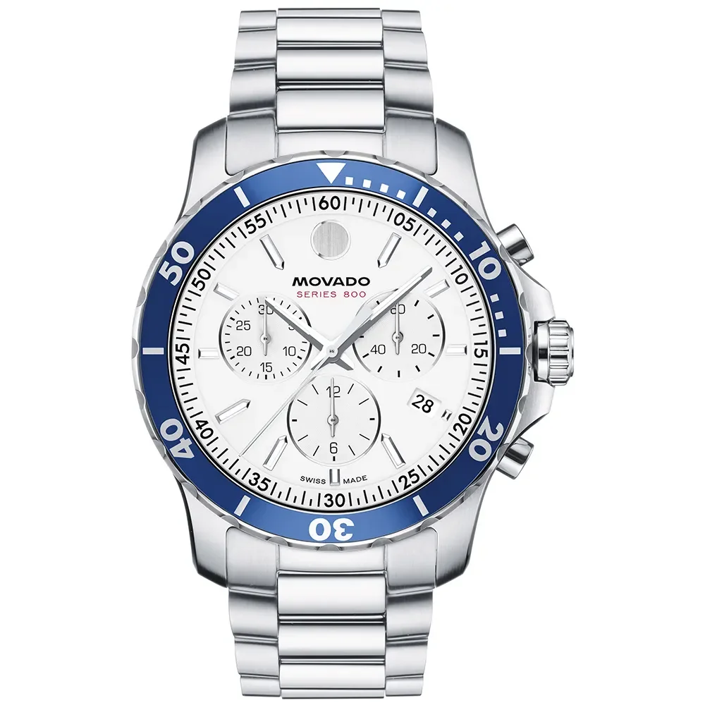 Relógio Movado Masculino Prateado - 2600195 — imagem 1