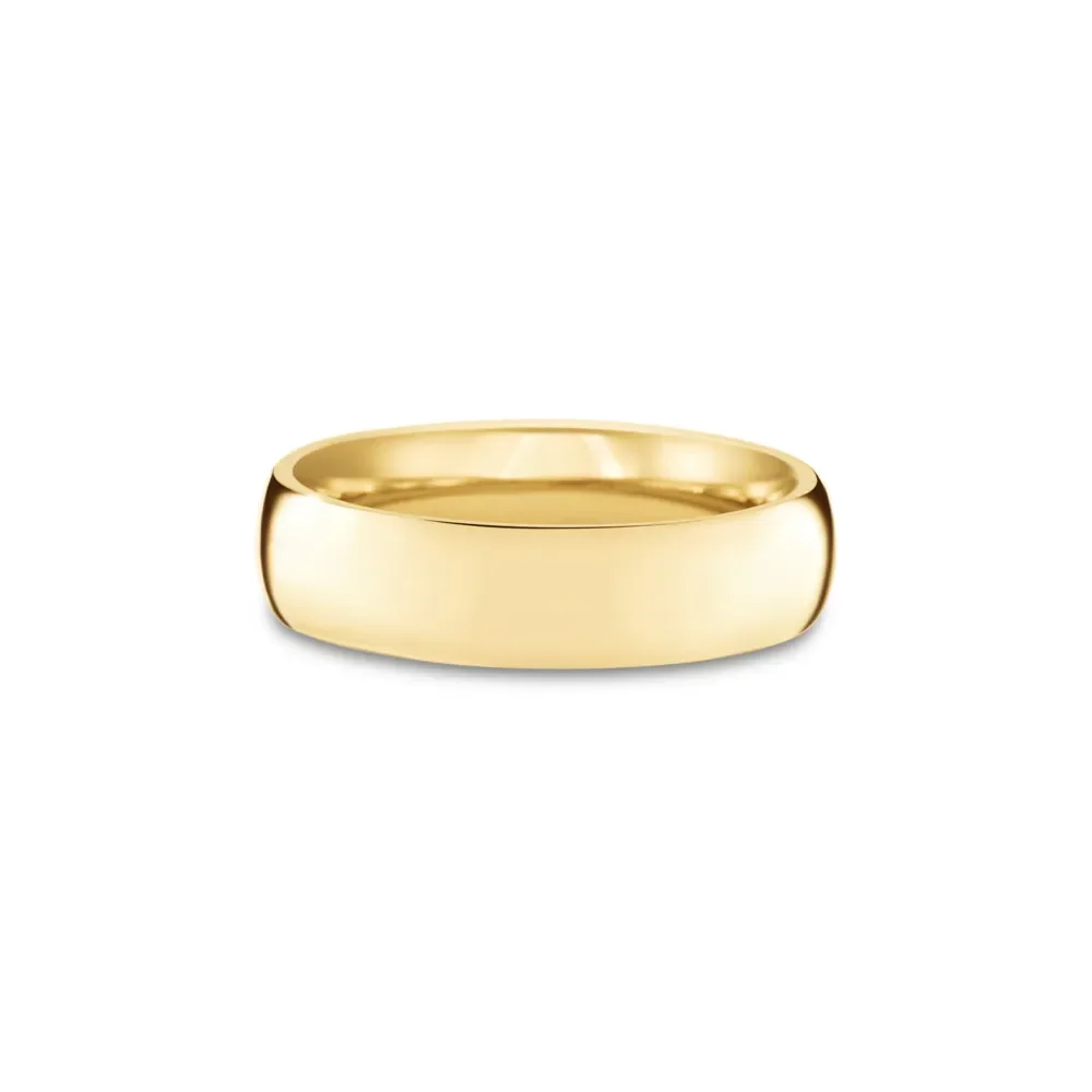 Aliança Bride em Ouro Amarelo 18k, 5mm — imagem 1