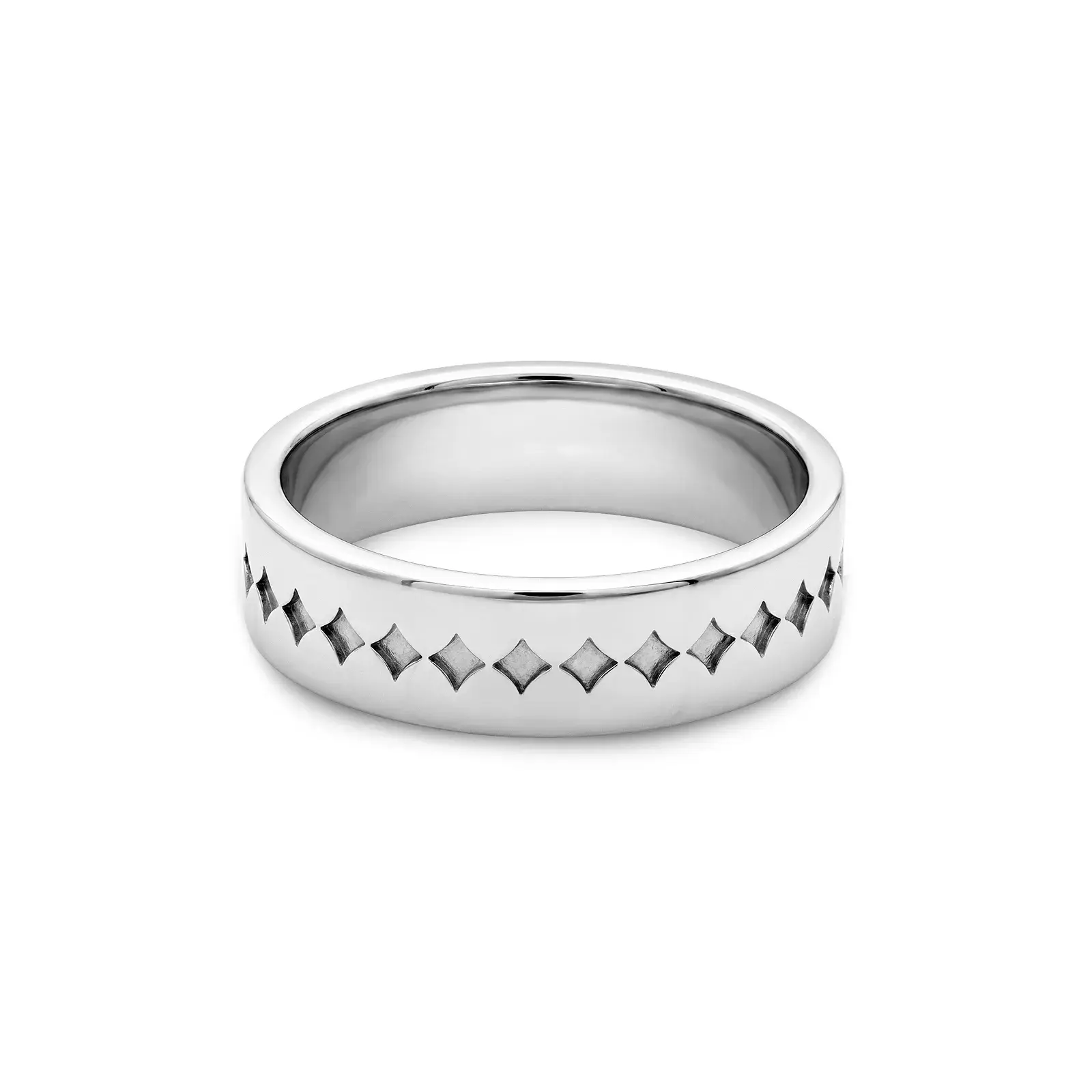 Aliança Life Conexão em Prata 925, 6mm