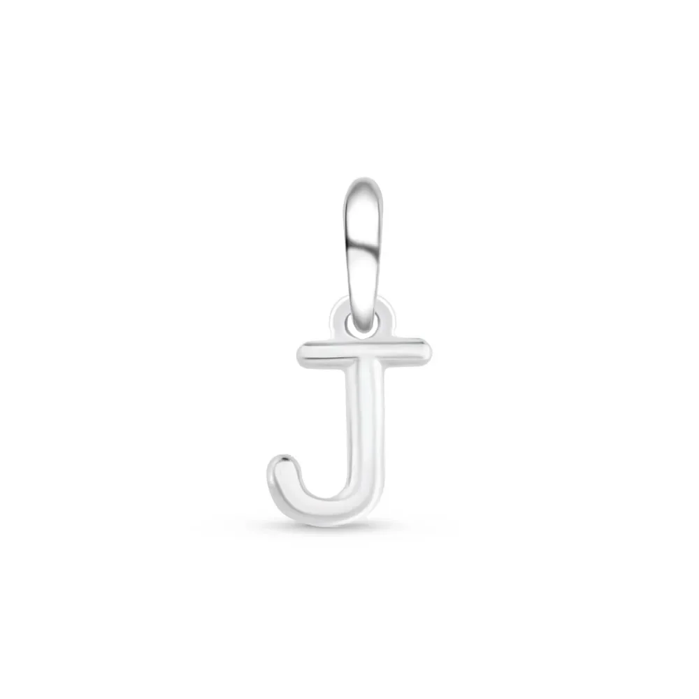 Pingente Life Letra J em Prata 925 — imagem 1