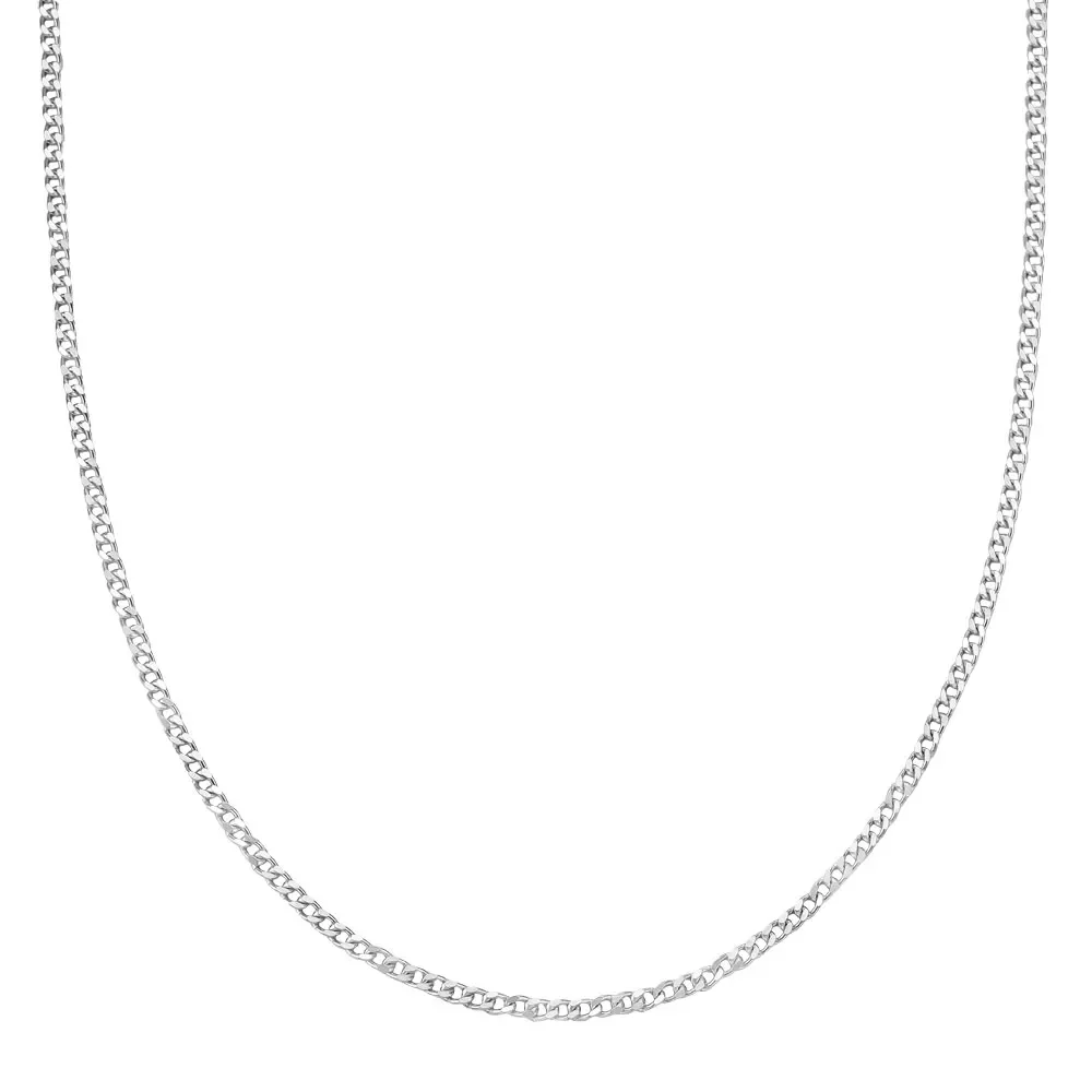 Corrente Groumet em Prata 925, 70cm — imagem 1
