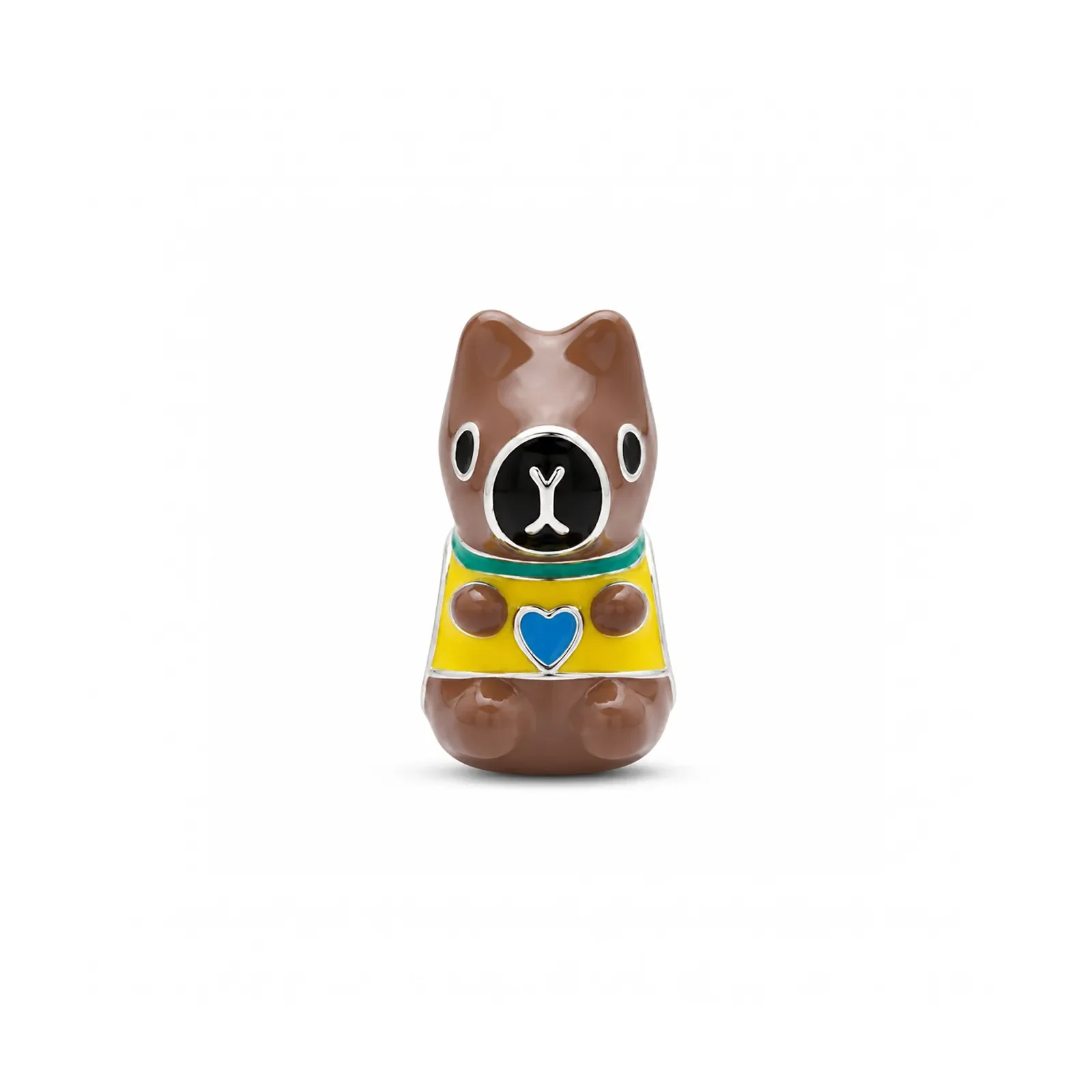 Pingente Life Capivara Brasil em Prata 925 — imagem 1