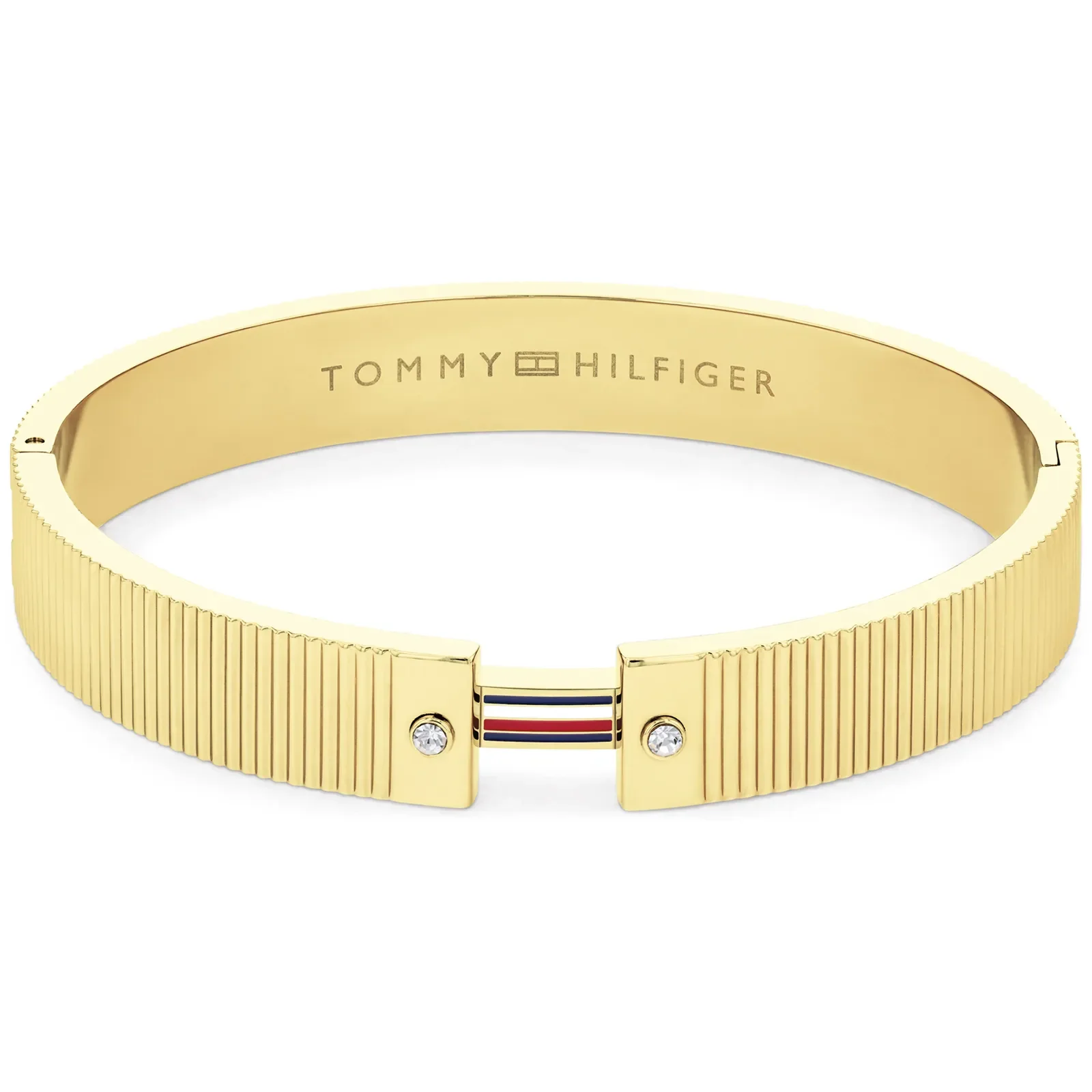 Pulseira Tommy Hilfiger Stripes em Aço Dourado 2781046 — imagem 1