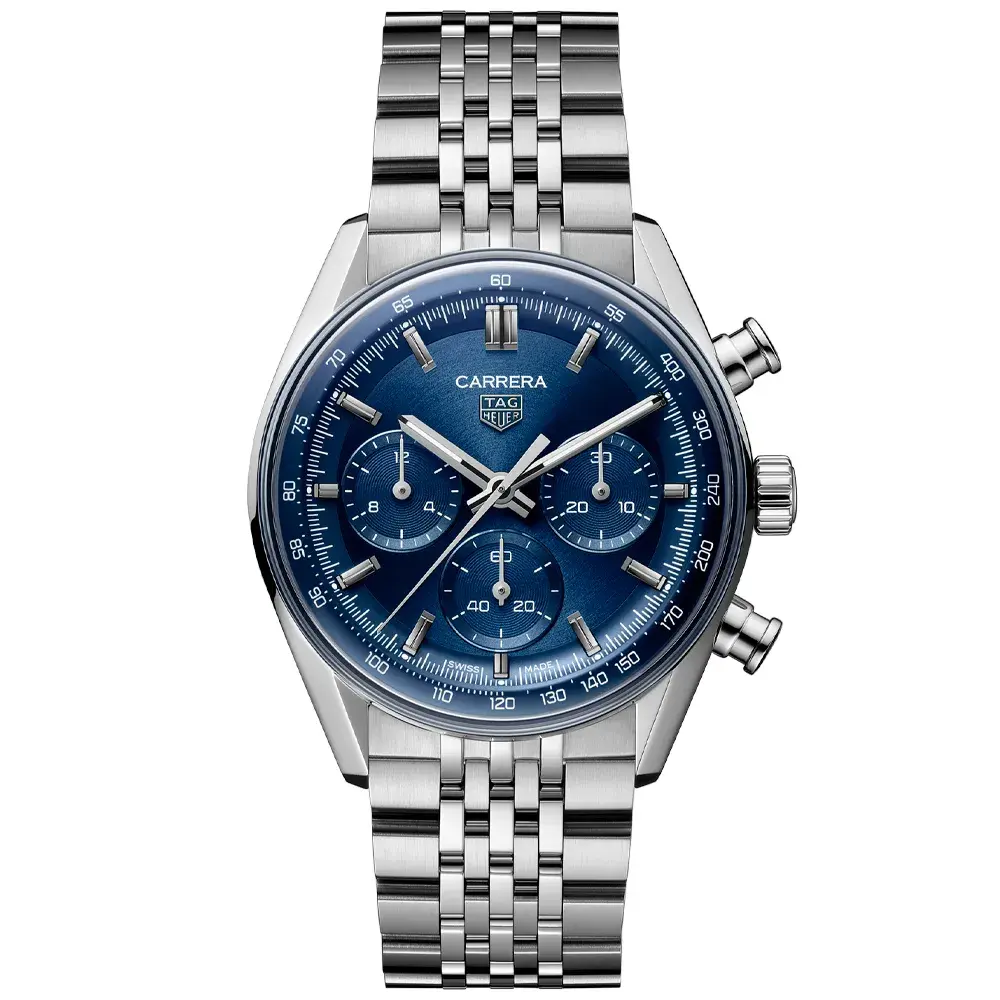 Relógio Tag Heuer Carrera Automatico Masculino em Aço Prateado CBS2113.BA0053