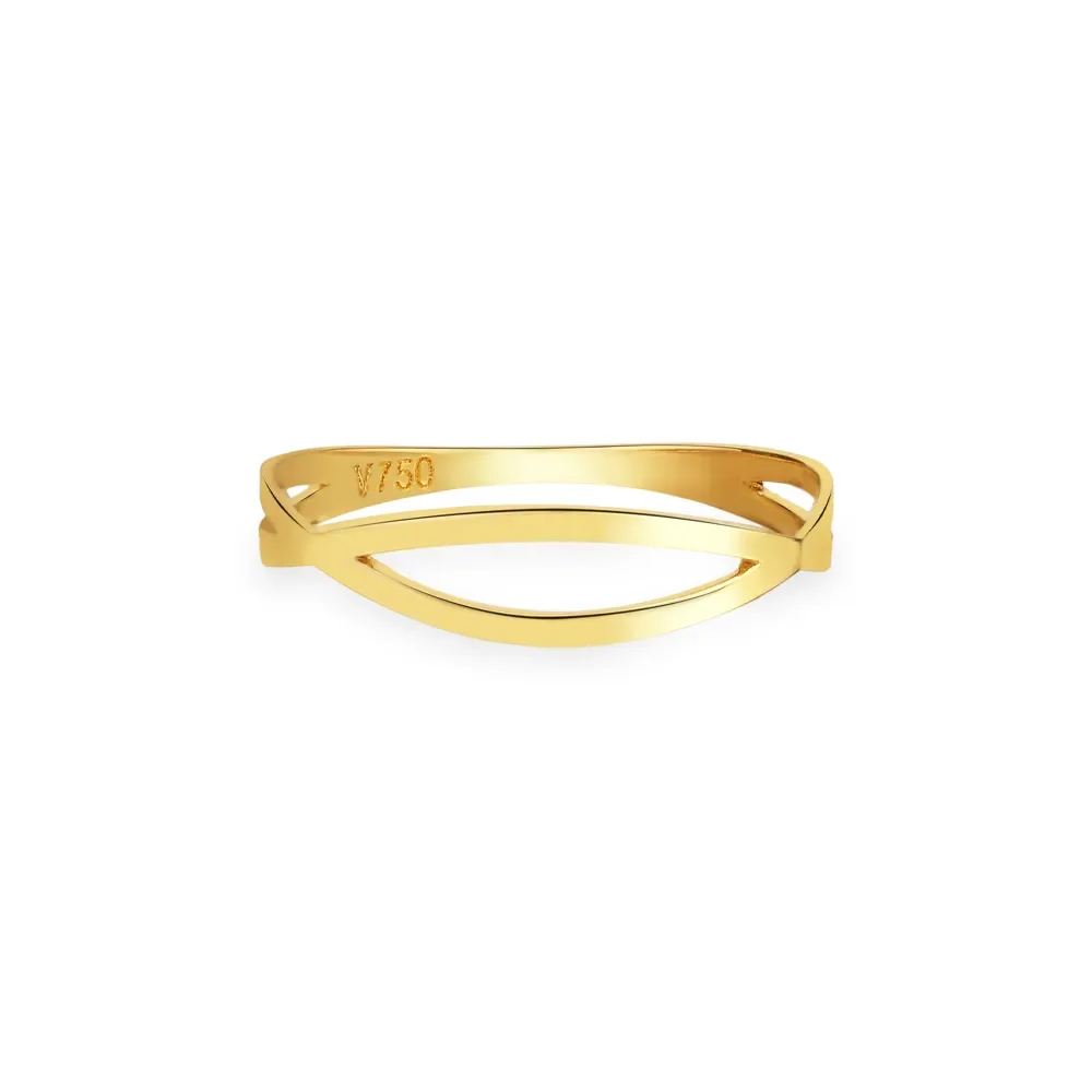 Anel Gold em Ouro Amarelo 18k — imagem 1