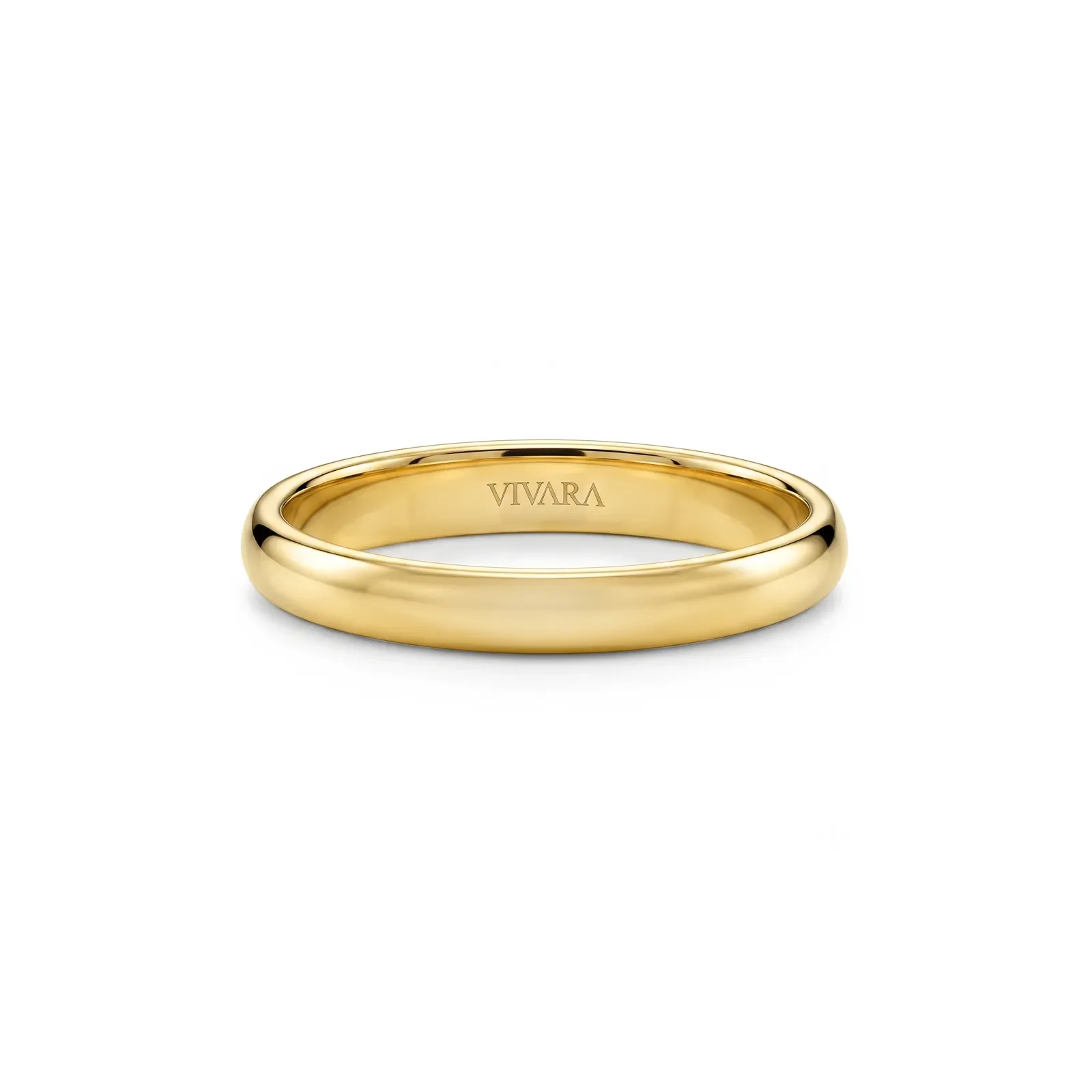 Aliança I Do em Ouro Amarelo 18k, 2mm — imagem 1