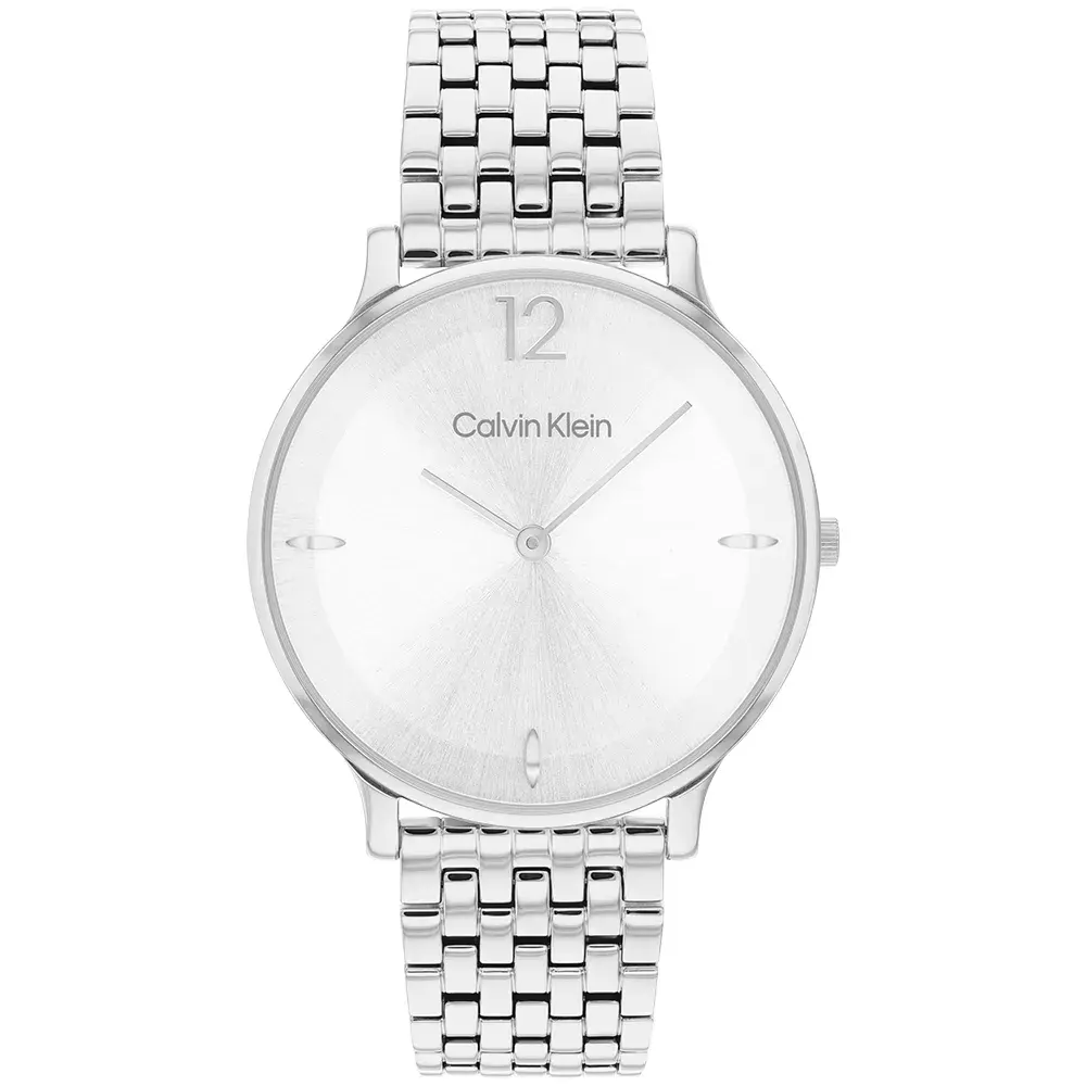 Relógio Calvin Klein Luxe Feminino em Aço Prateado 25100169