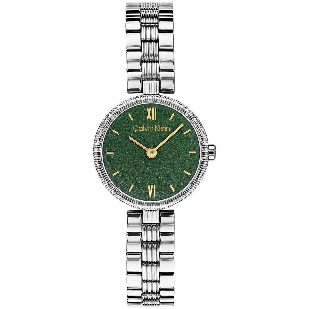 Relógio Calvin Klein Gleam Feminino em Aço Prateado 25100224