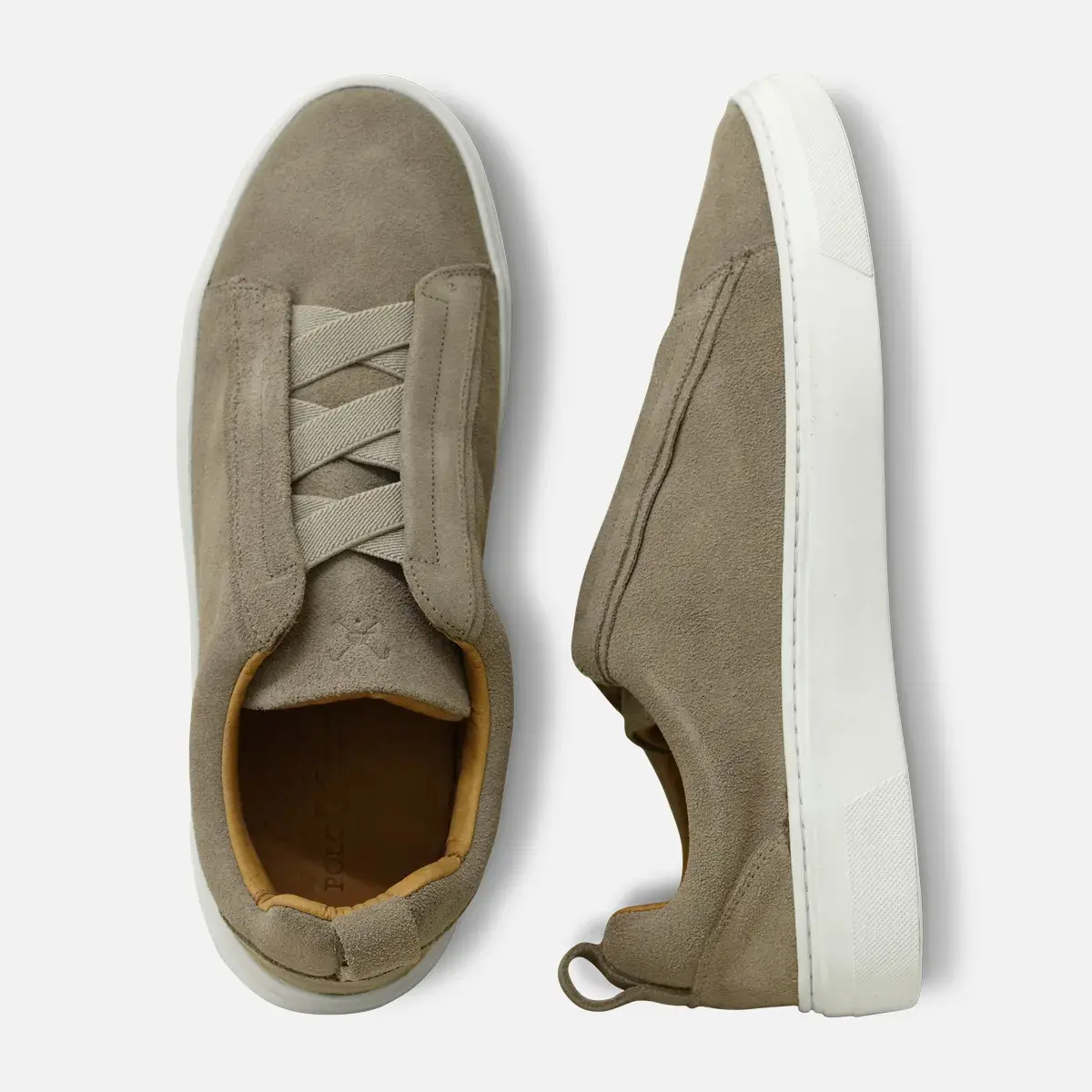 Tênis Polo Play Suede Lebre